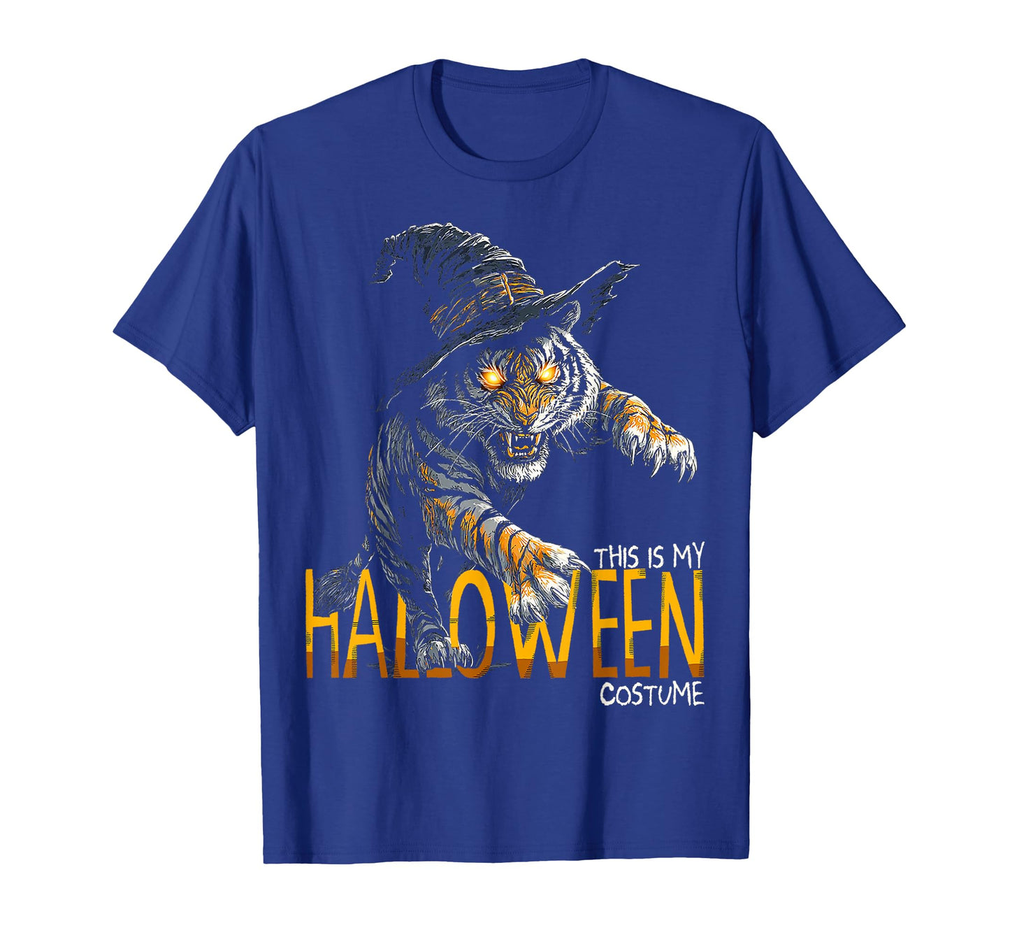 This is My Halloween Costume Tiger Witch Spooky T-Shirt