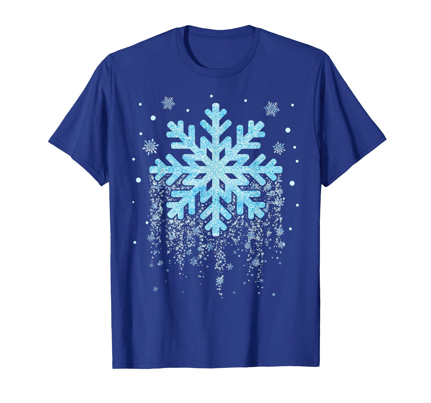 Snowflake Costume Winter Christmas Matching Mens Womens Kids T-Shirt