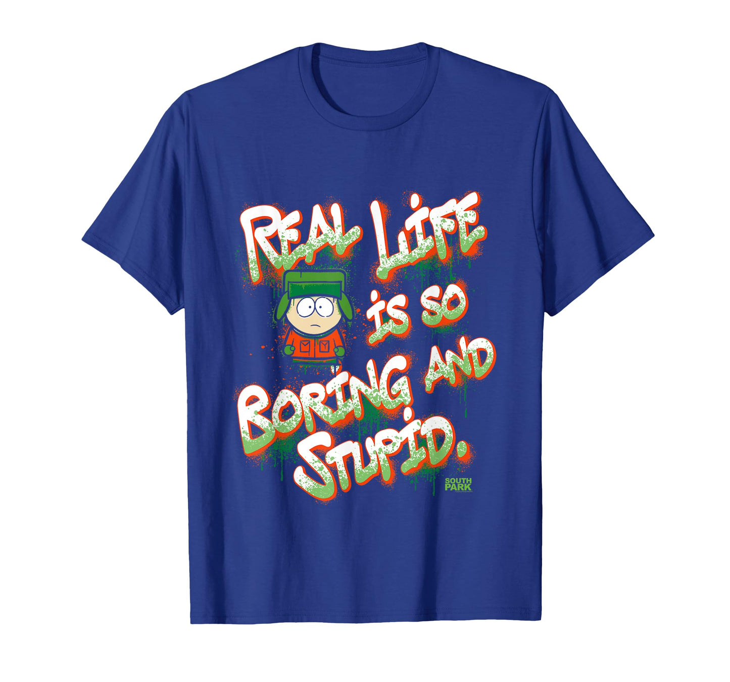 South Park Kyle Real Life Graffiti T-Shirt