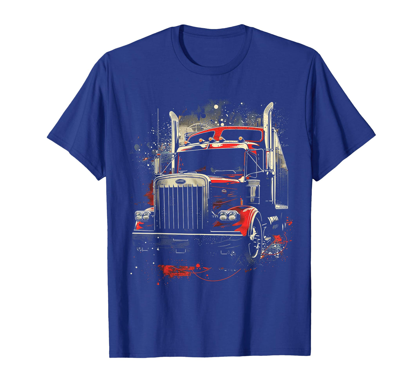 Vintage 18-Wheeler Truck T-Shirt