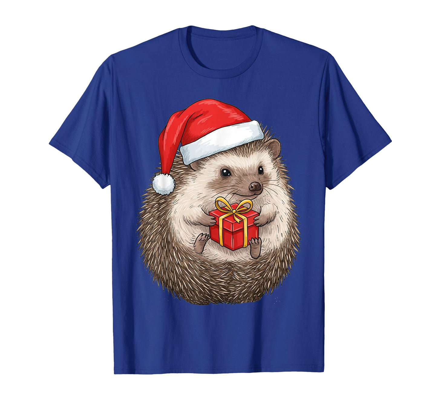 Cozy Festive Hedgehog Christmas T-Shirt