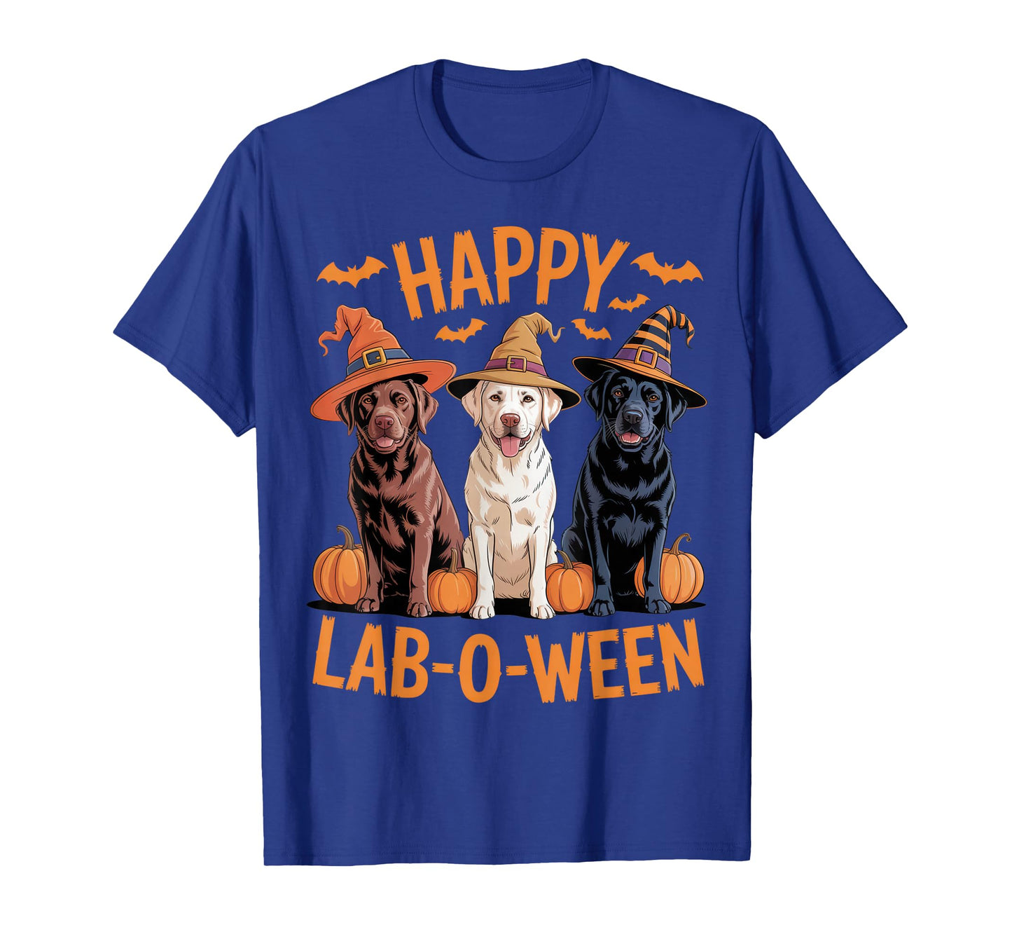 Happy Lab-O-Ween Dog Lovers Funny Halloween Costume T-Shirt