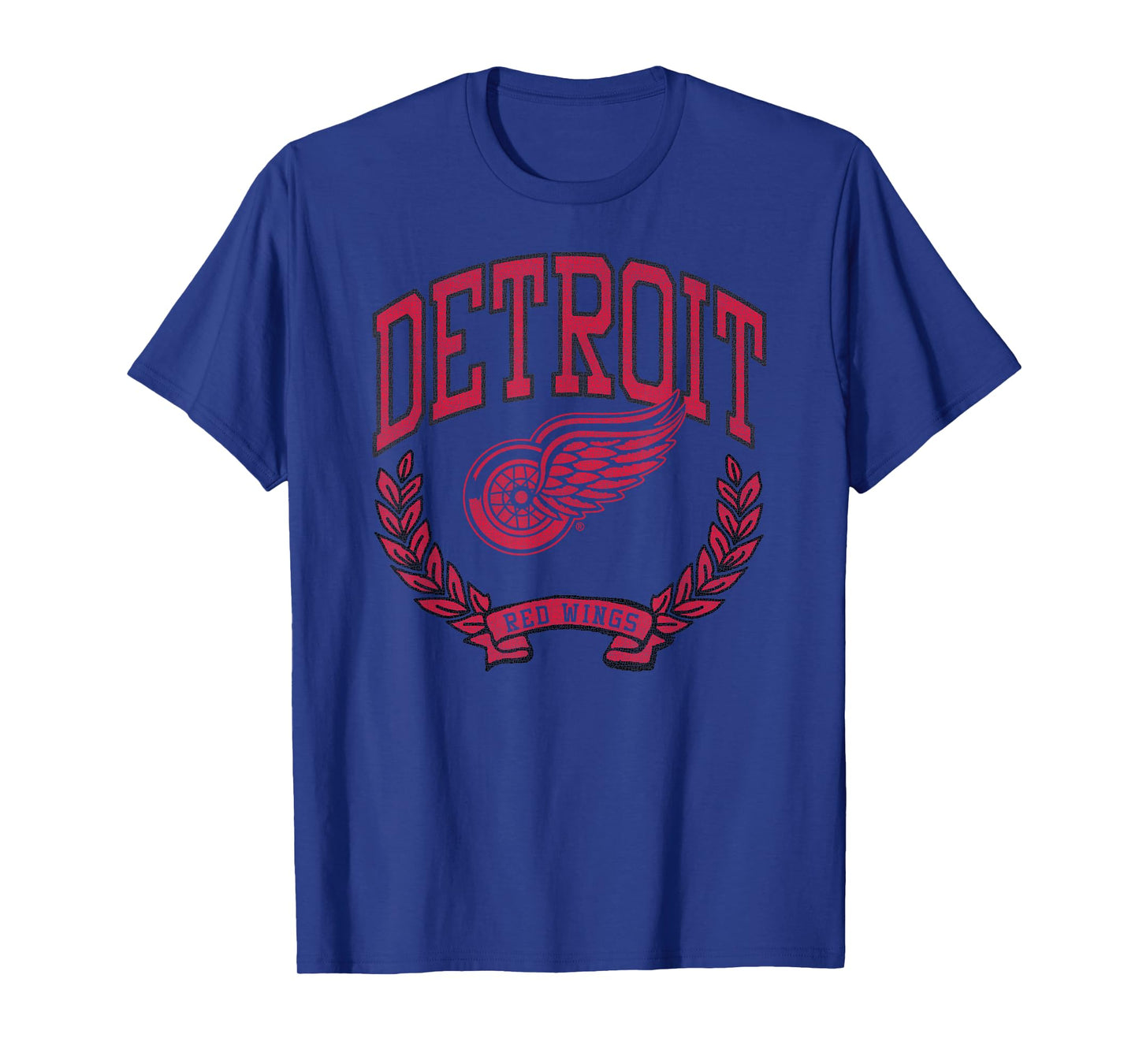 Detroit Red Wings Vintage Victory White Officially Licensed T-Shirt