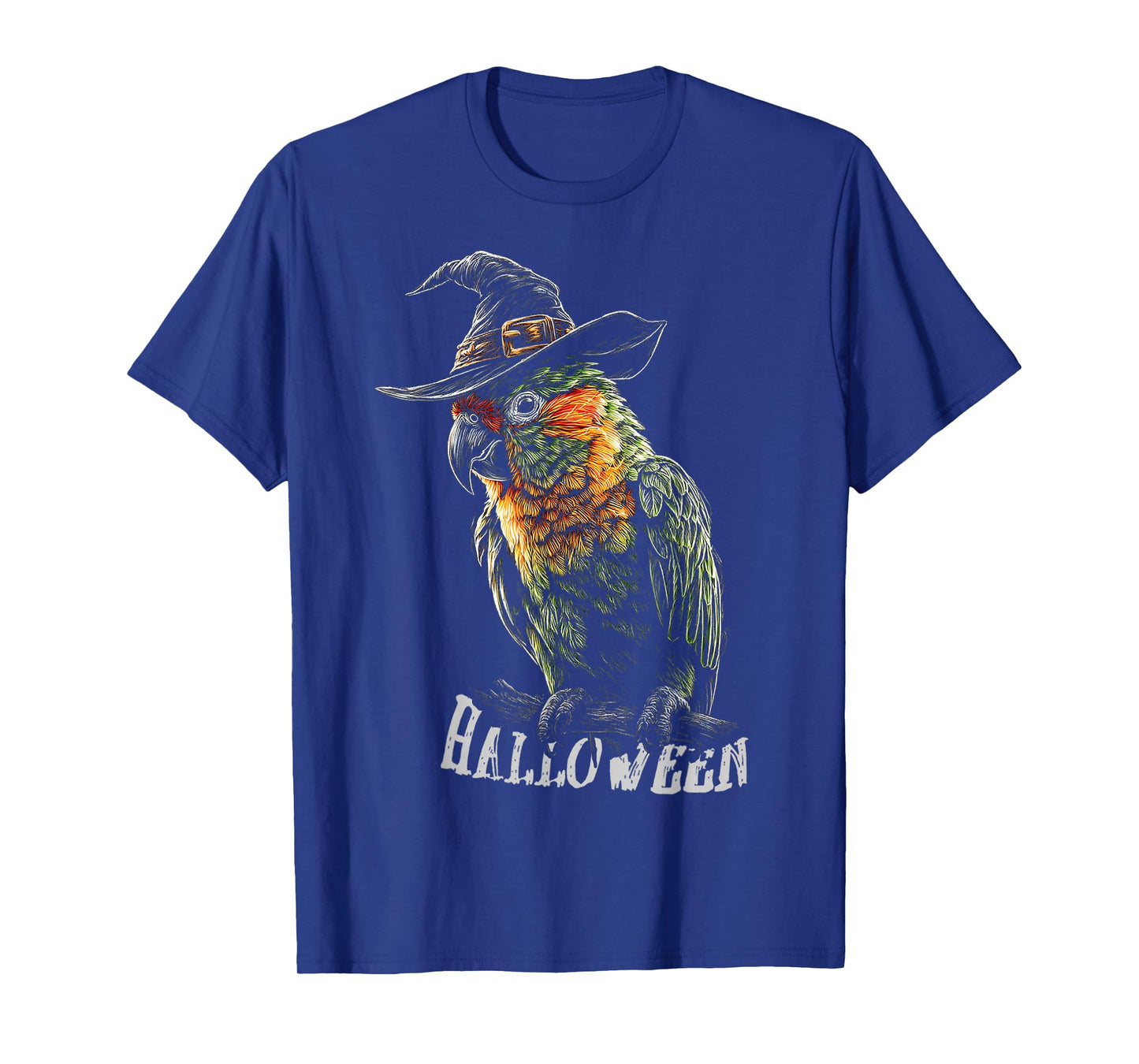 Halloween Parrot Witch Costume Fun T-Shirt