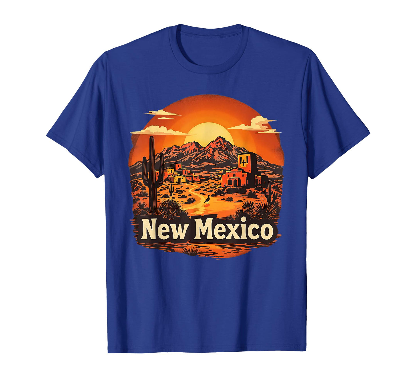 Vintage Sunset Desert Retro New Mexico T-Shirt