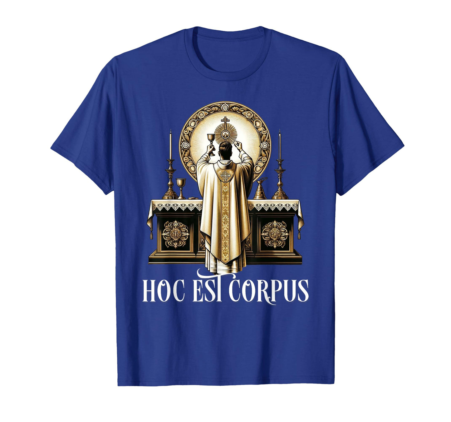 Eucharistic Consecration Traditional Latin Mass Catholic T-Shirt