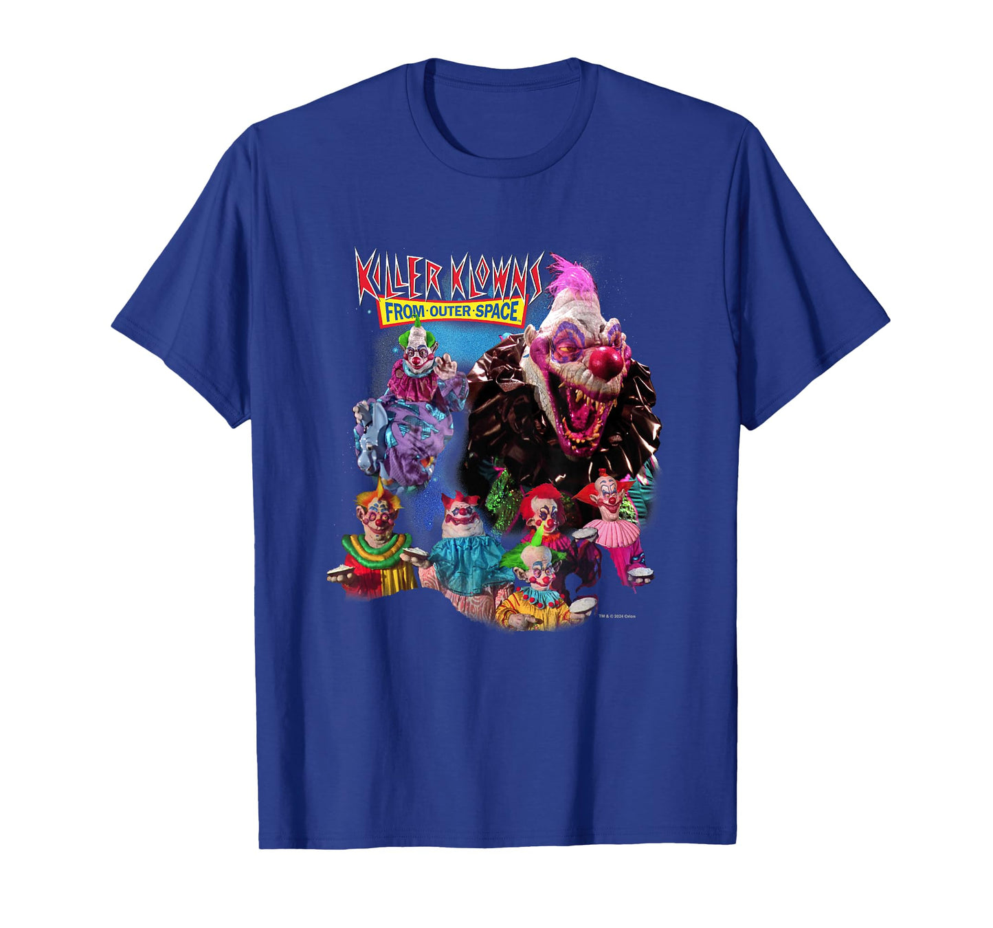Killer Klowns from Outer Space Vintage Group Shot T-Shirt