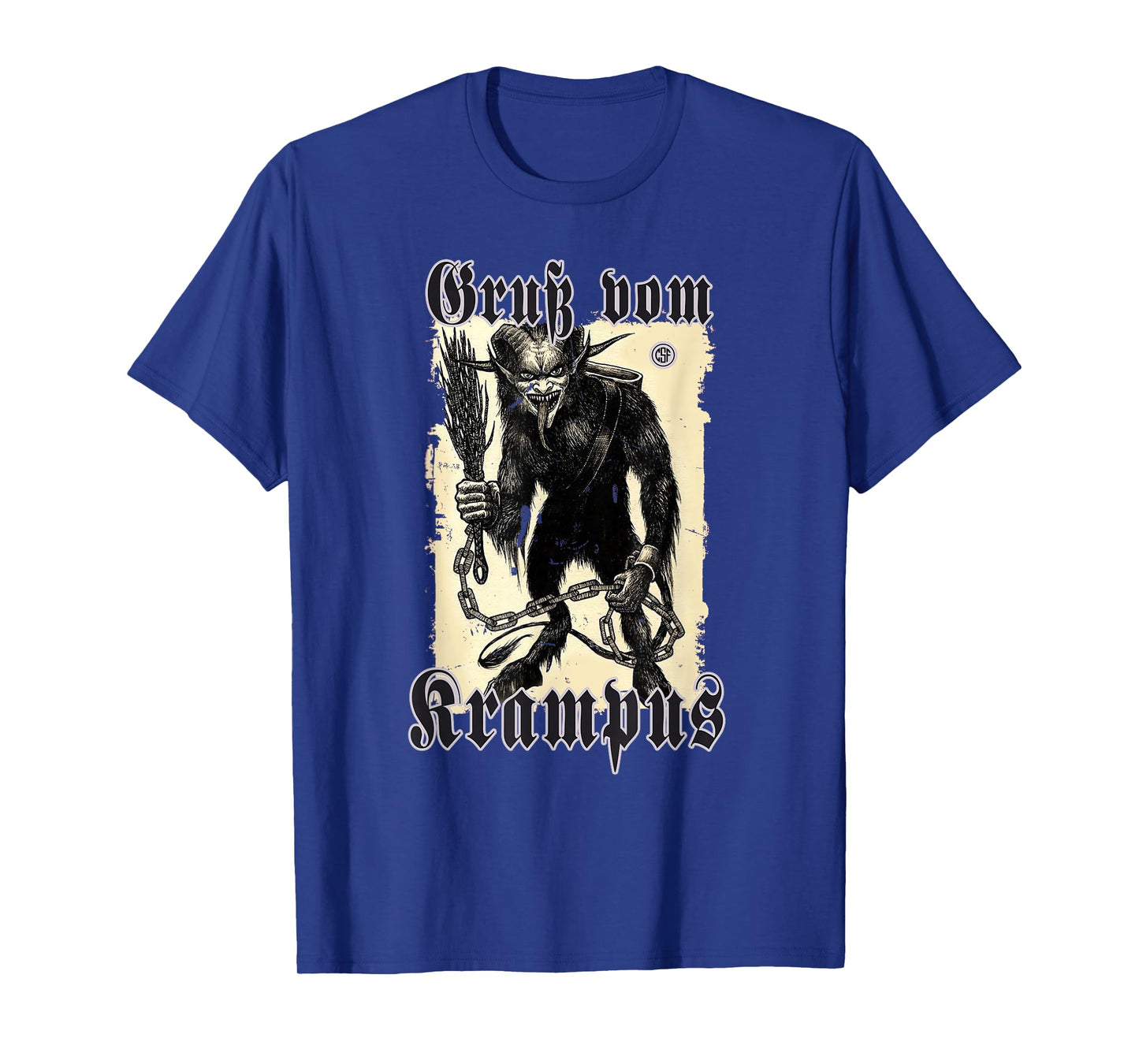 Greeting from Krampus Christmas Legend Figure T-Shirt