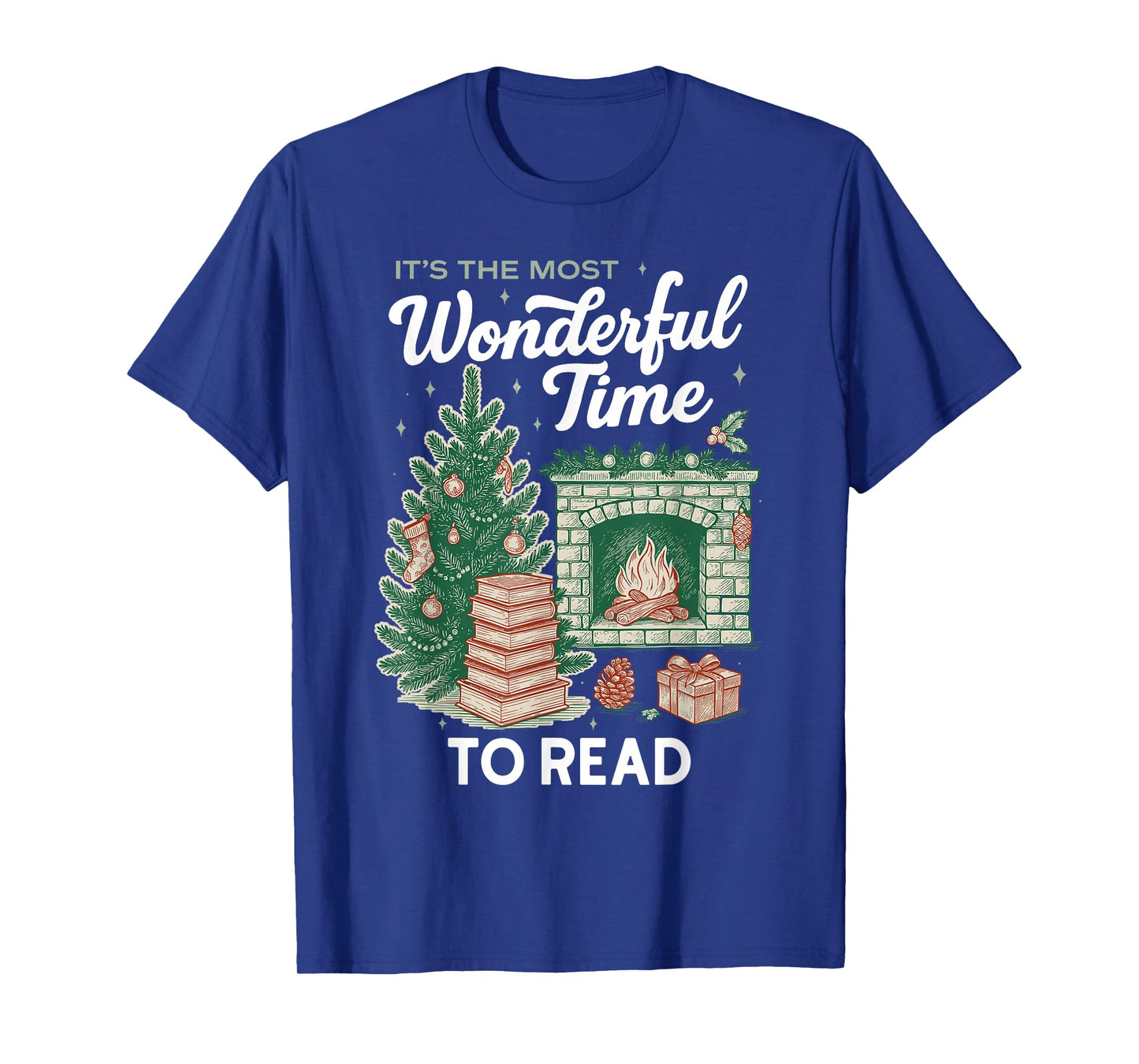 Christmas Read, Cozy Bookish Xmas Girl Reader Ugly Gift T-Shirt