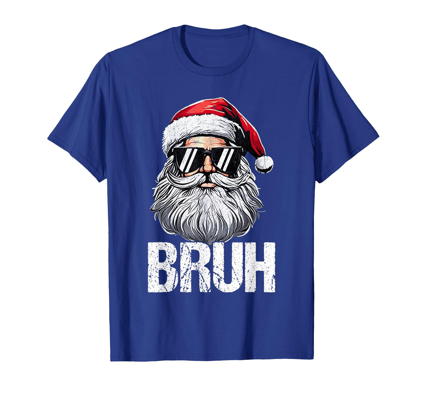 Bruh Santa Claus Christmas Funny Xmas for Mens Boys T-Shirt