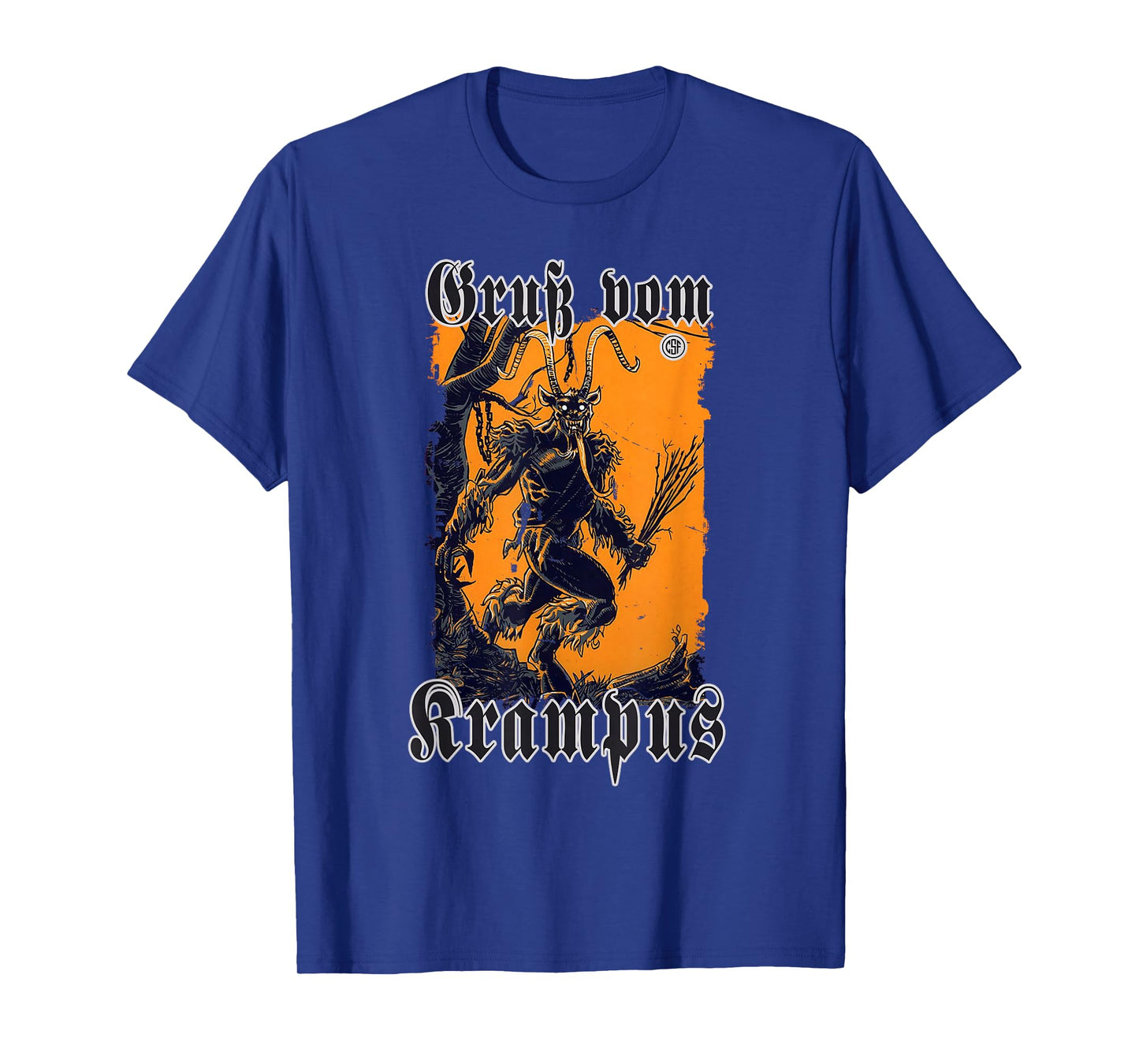 Greeting from Krampus Christmas Legend Figure T-Shirt
