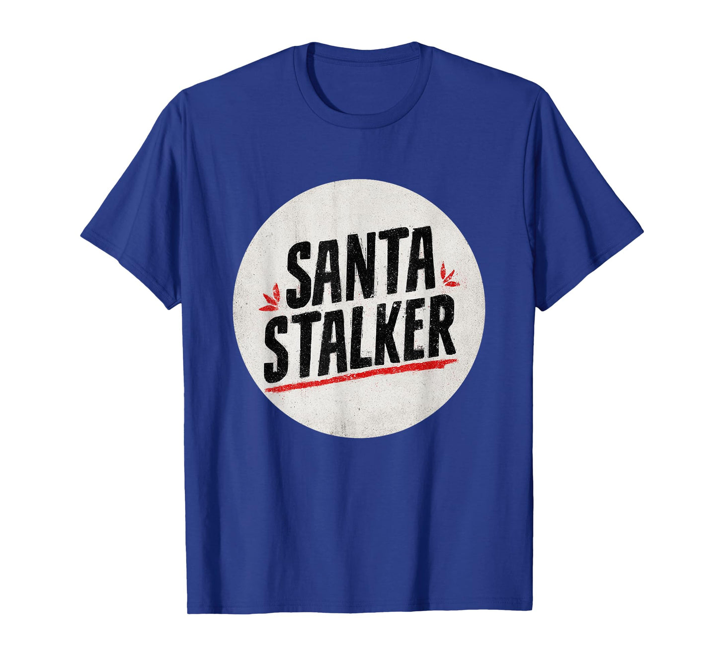 Funny Santa Stalker Costume for Festive Boys and Girls T-Shirt