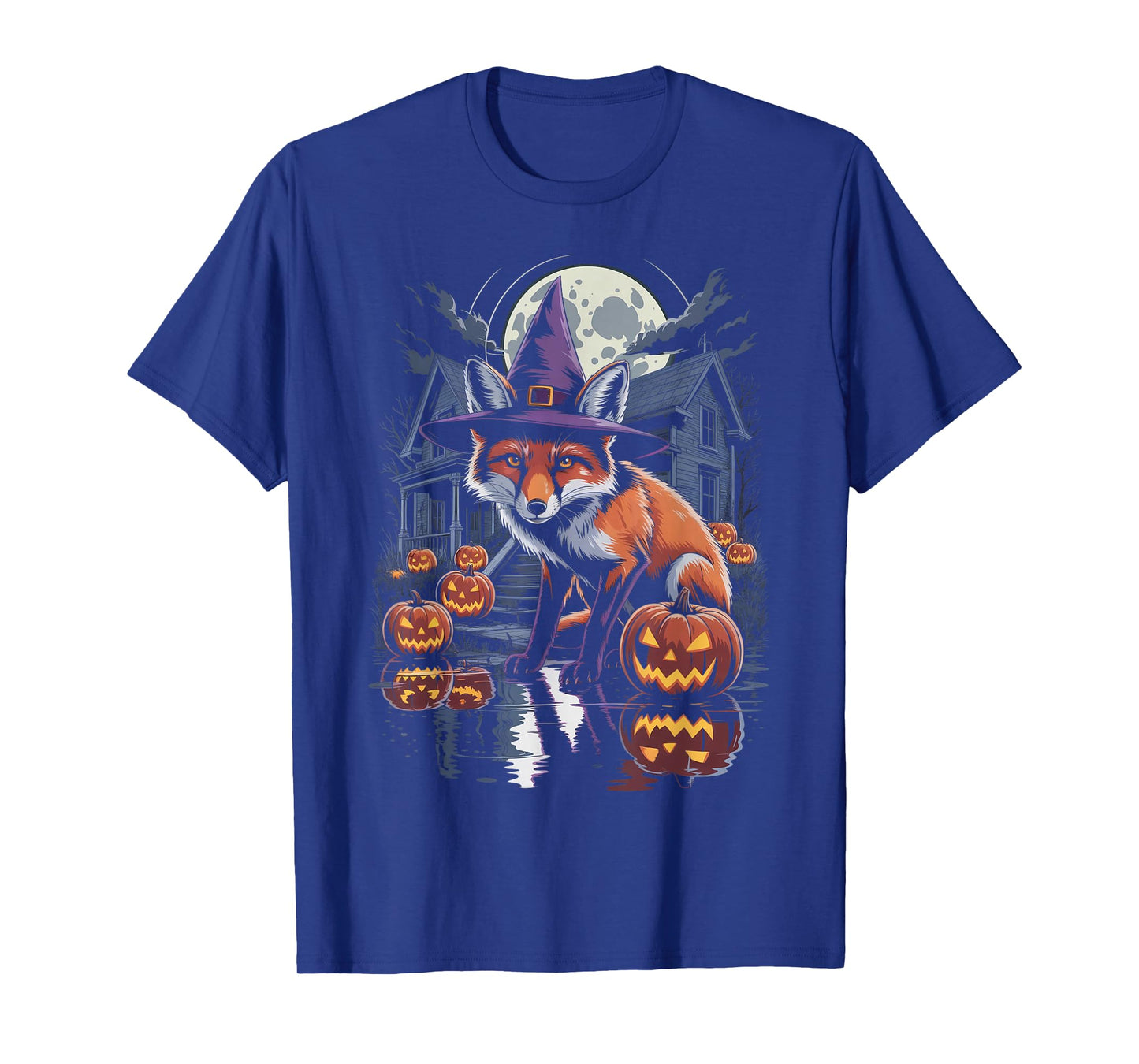 Fox Pumpkin Halloween T-Shirt
