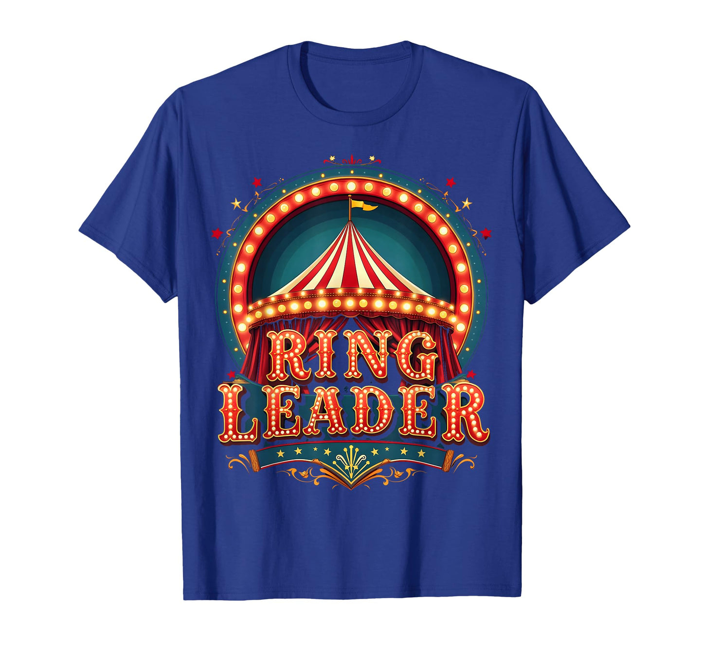 Ring Leader Bold Vintage Circus Tent T-Shirt