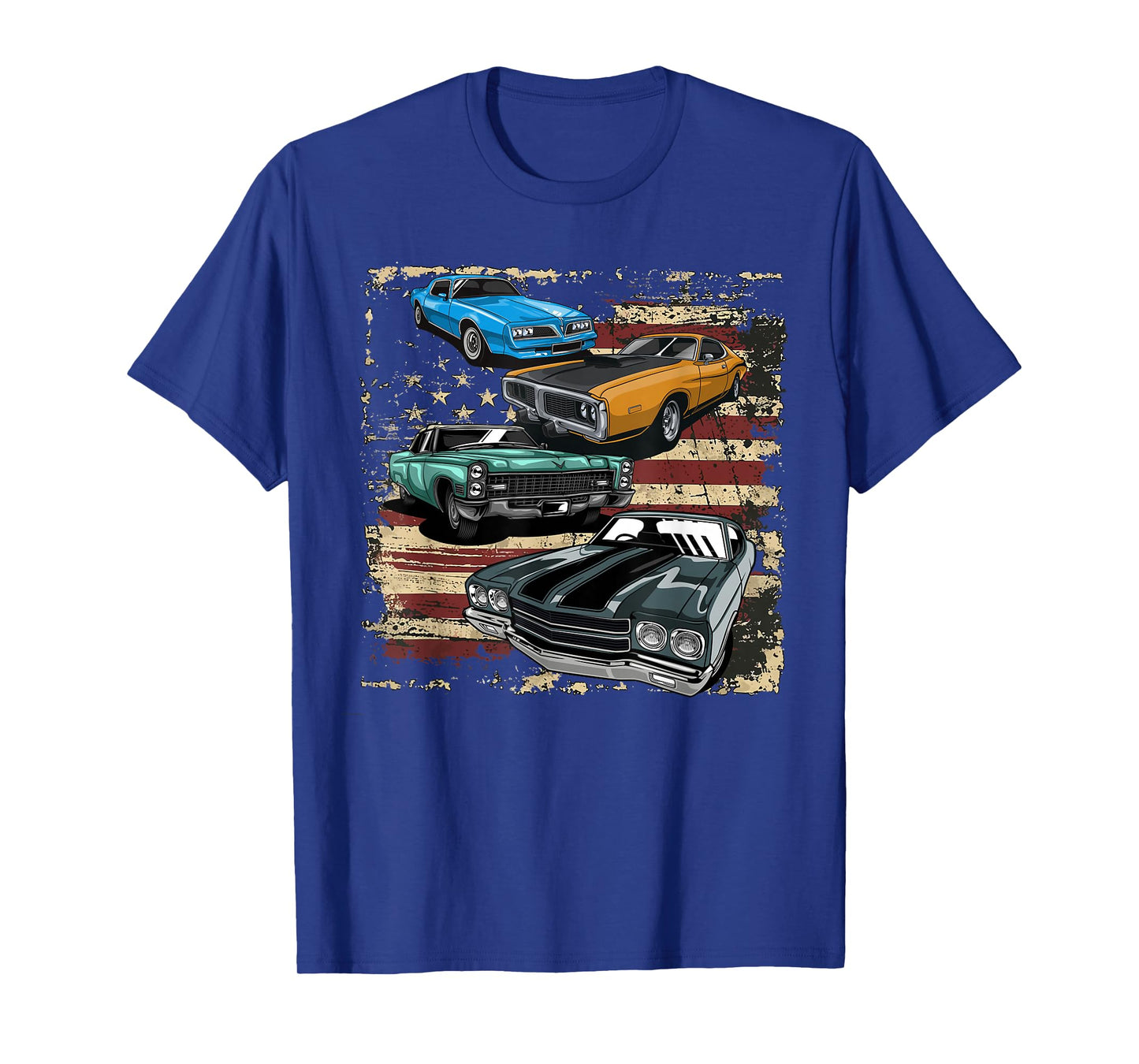 Classic Muscle Car Tee Retro Vintage American Muscle Car T-Shirt