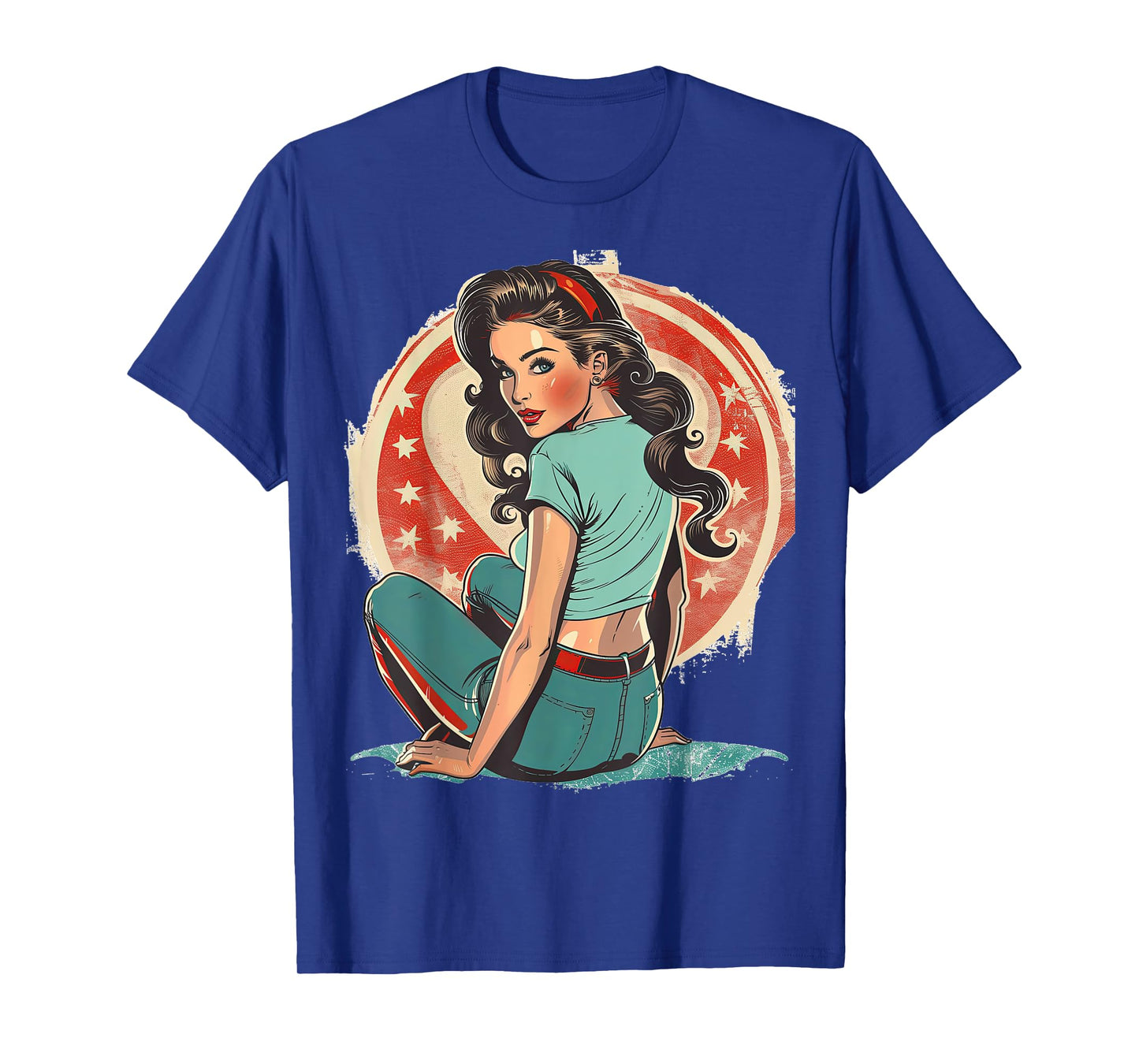 Pinup Girl Pin Up Vintage Retro girls T-Shirt