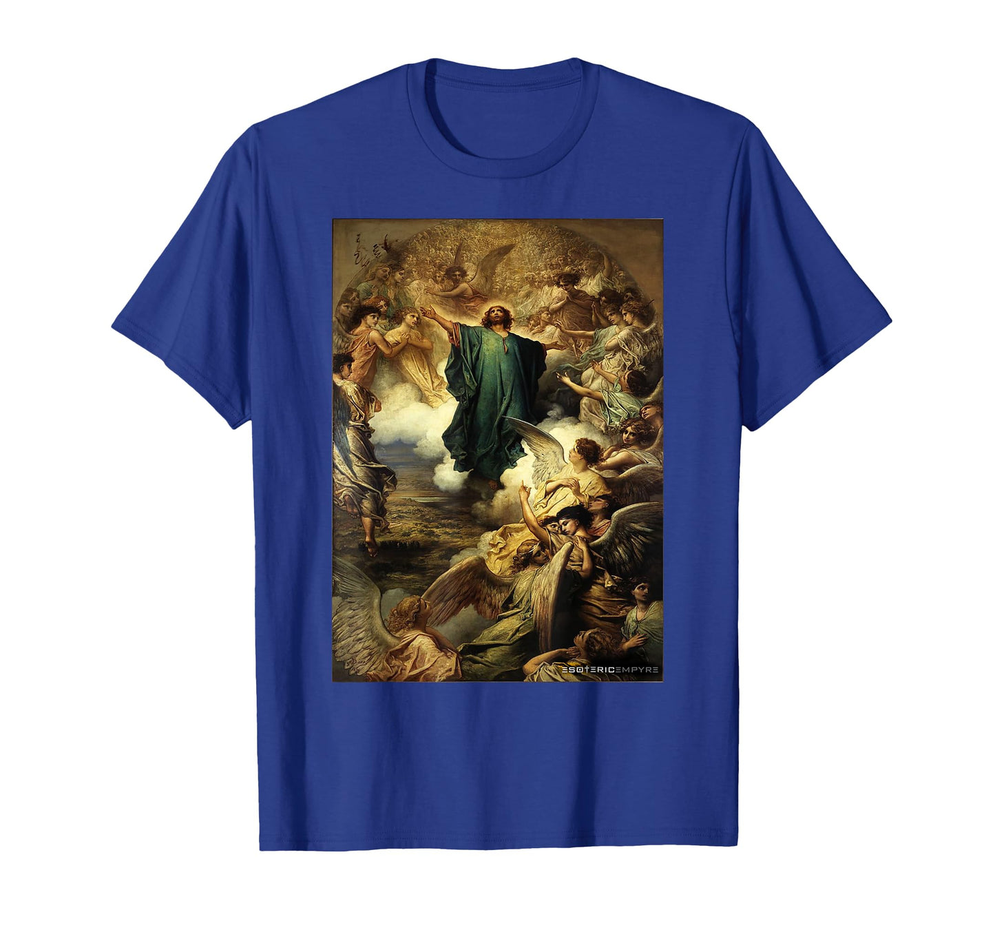 Jesus Christ Ascension Gustave Dore Heaven Angels T-Shirt