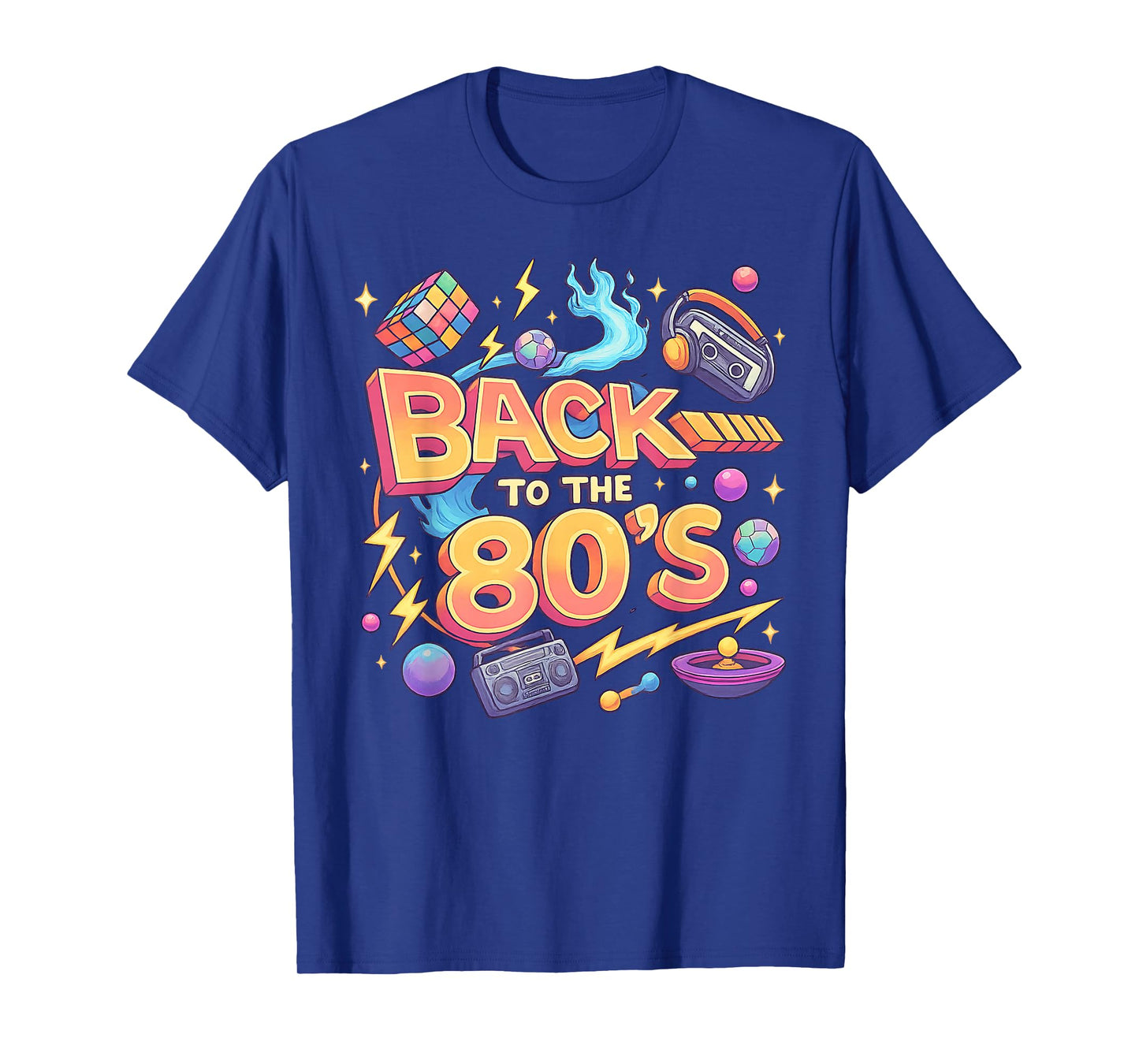 Back to the 80s Old School Retro 80's Throwback Design T-Shirt
