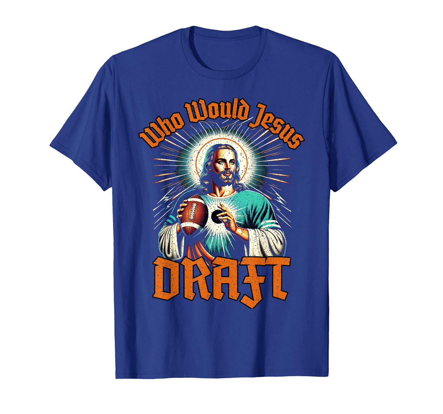 Fantasy Football Champion Who Would Jesus Draft Party T-Shirt