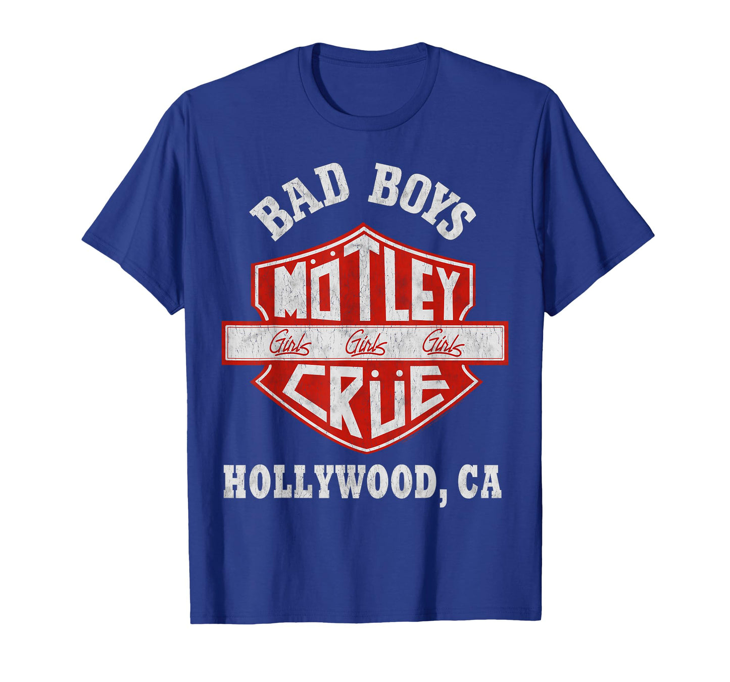 Mötley Crüe – Bad Boys Shield T-Shirt