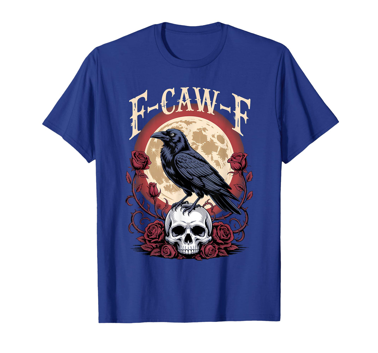 Funny F Caw F Raven Bird Saying F-Caw-F Crow T-Shirt