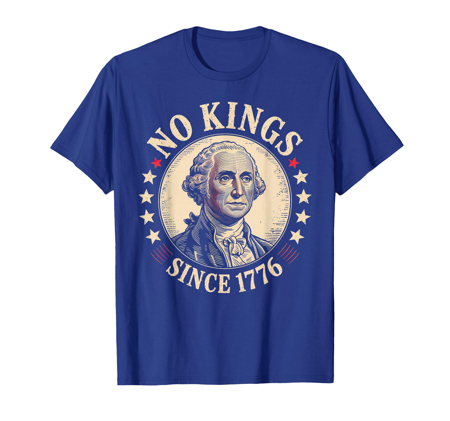 No Kings In America 1776 T-Shirt