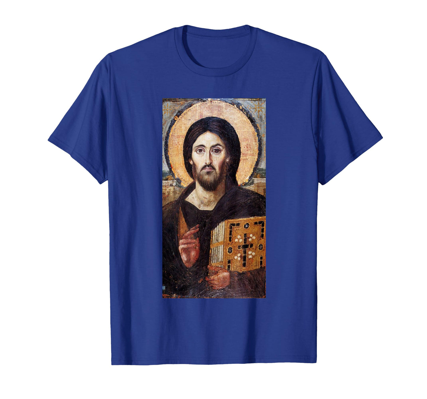 Jesus Christ Pantocrator Sinai Orthodox Christian Icon Gifts T-Shirt