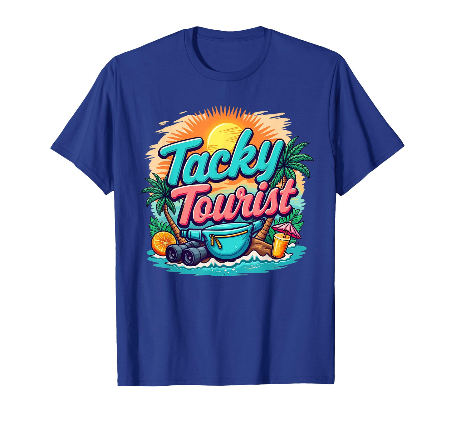 Vacay Wacky Tourist Outfit - Tacky T-Shirt Costume Idea