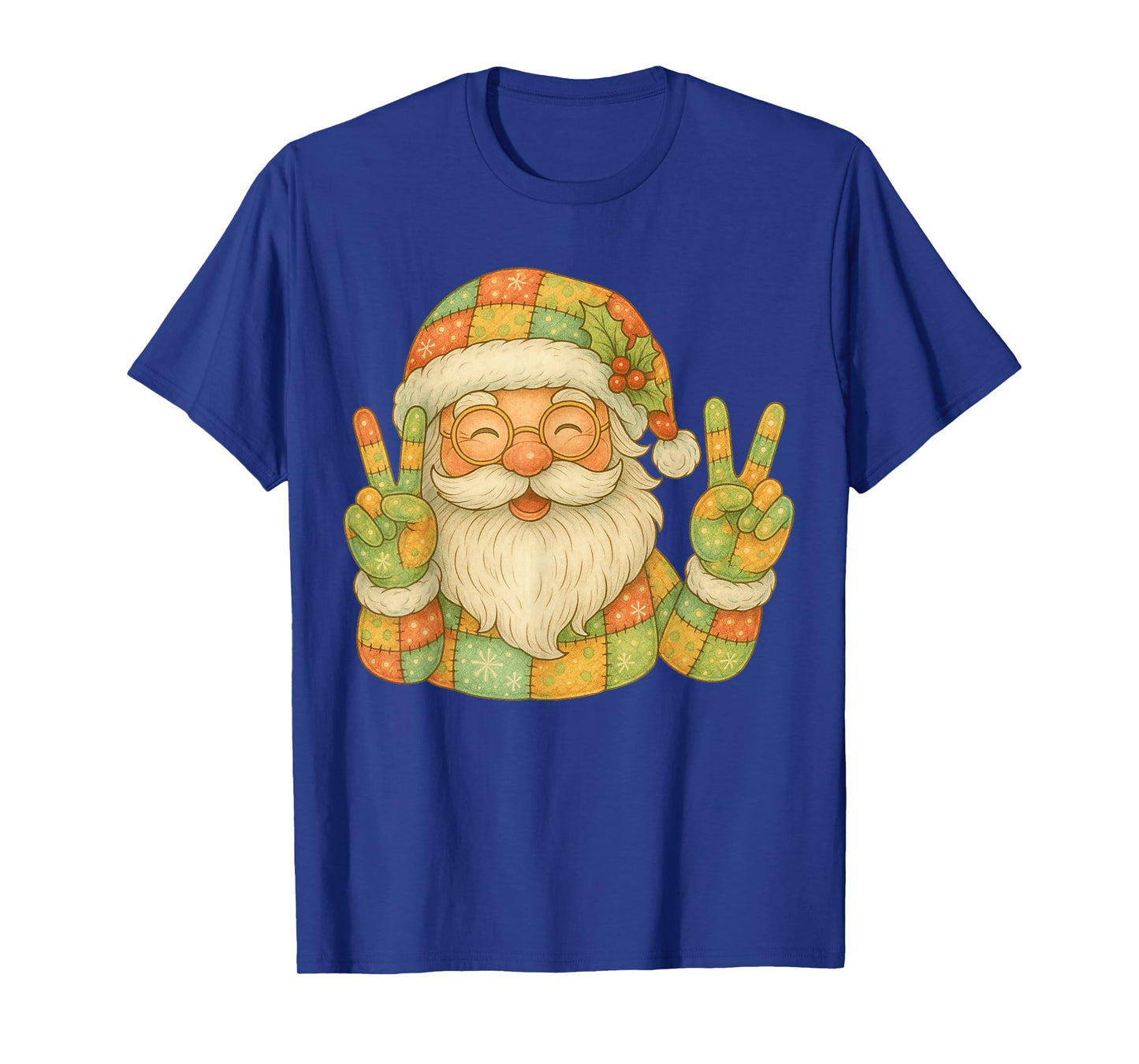 Preppy Santa Christmas Crew 2025 Funny Family Matching 2025 T-Shirt
