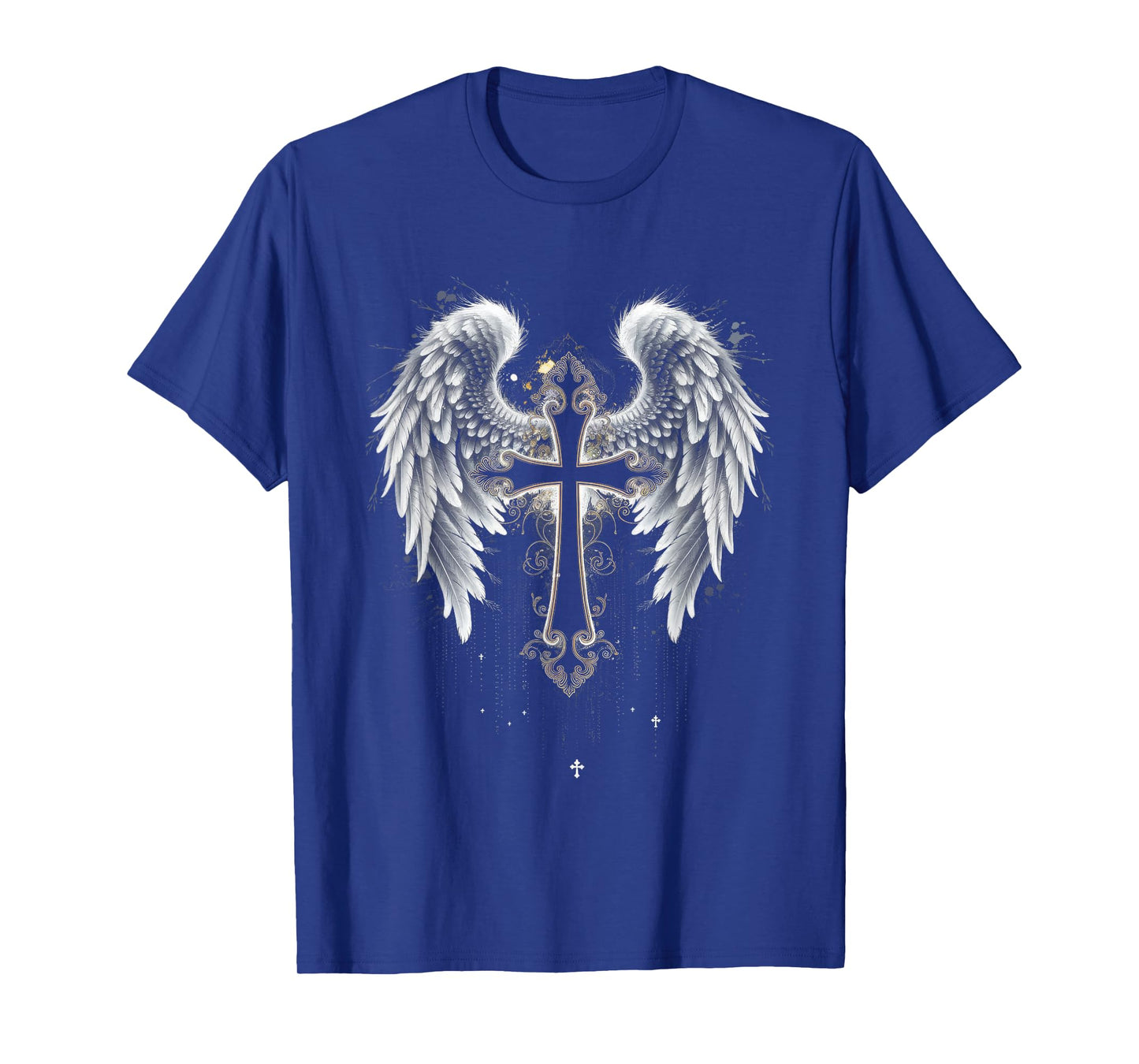 Jesus Cross Christian Angelic Wings Angel wings T-Shirt