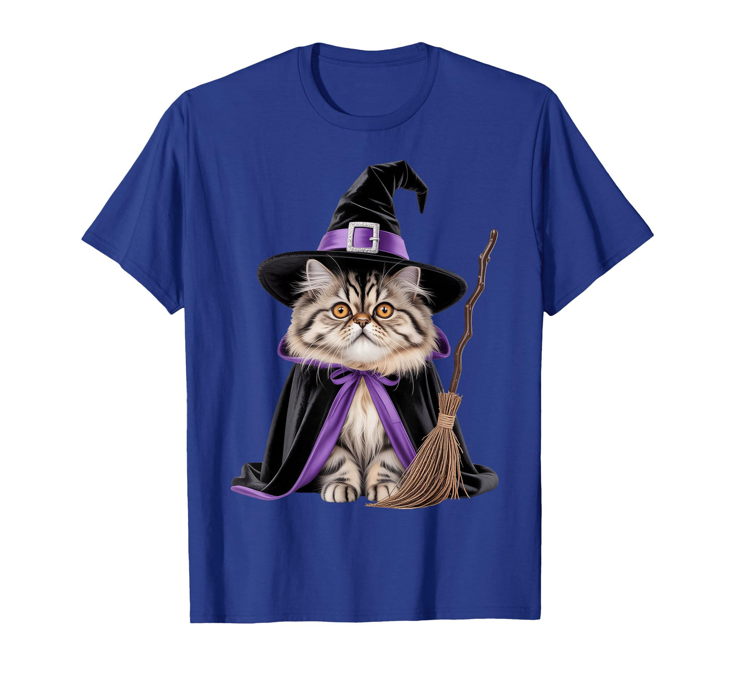 Cat Witch Halloween T-Shirt