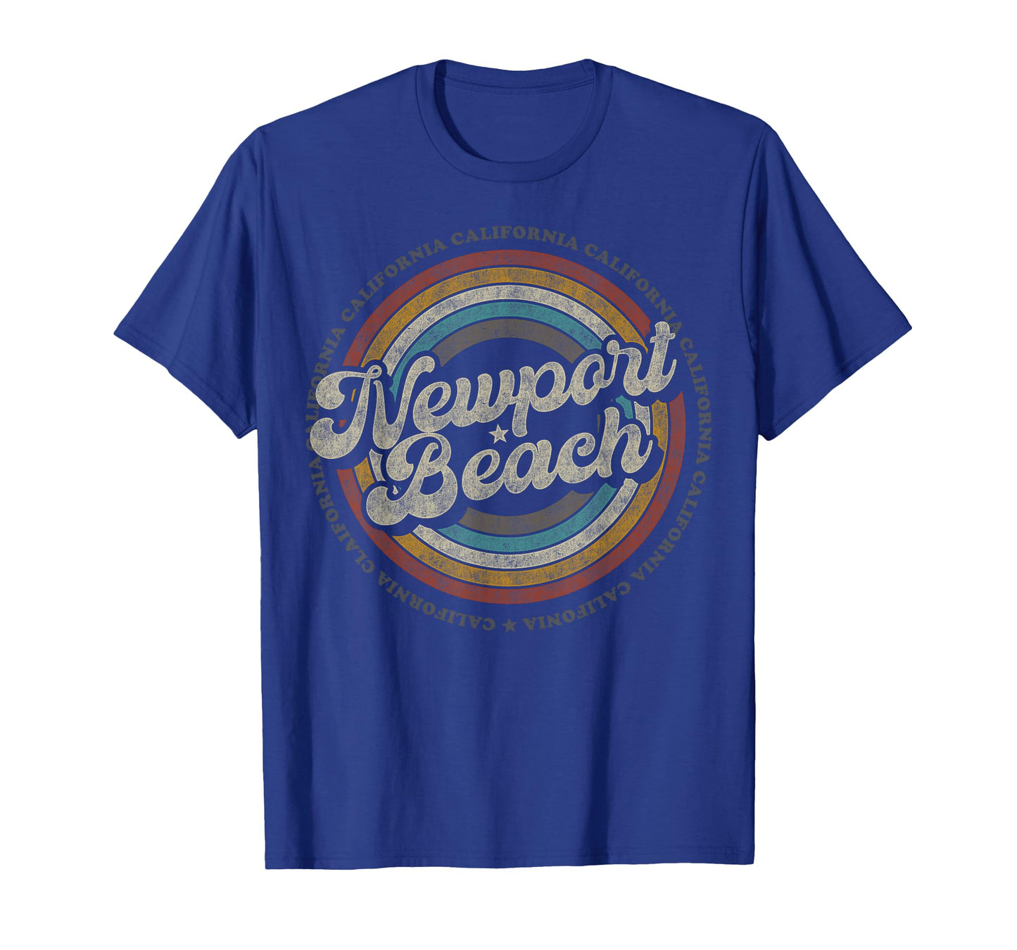 Newport Beach California CA City Summer vintage T-Shirt