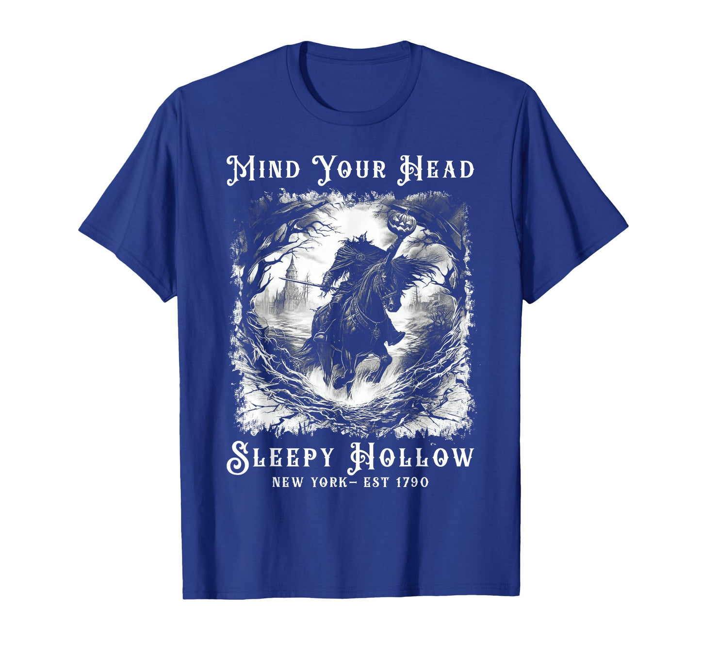Vintage Mind Your Head Sleepy Hollow Headless Horseman T-Shirt