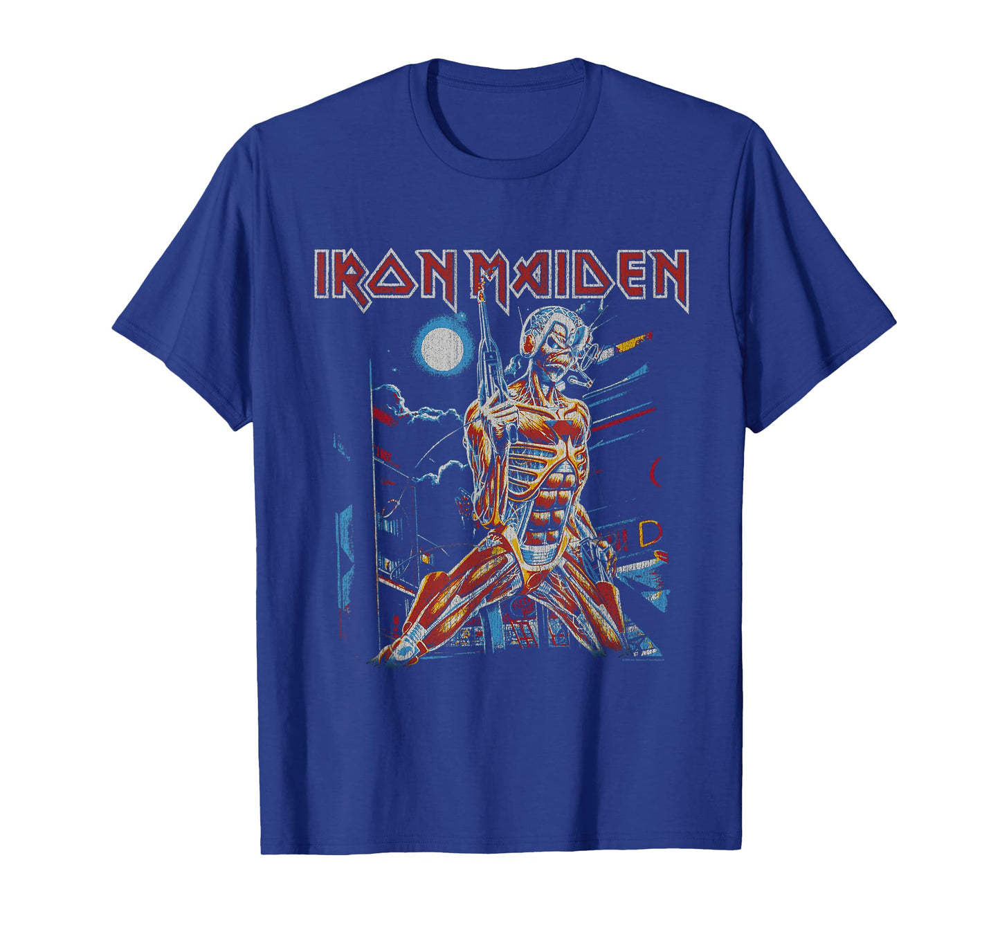 Iron Maiden - Vintage Cityscape T-Shirt