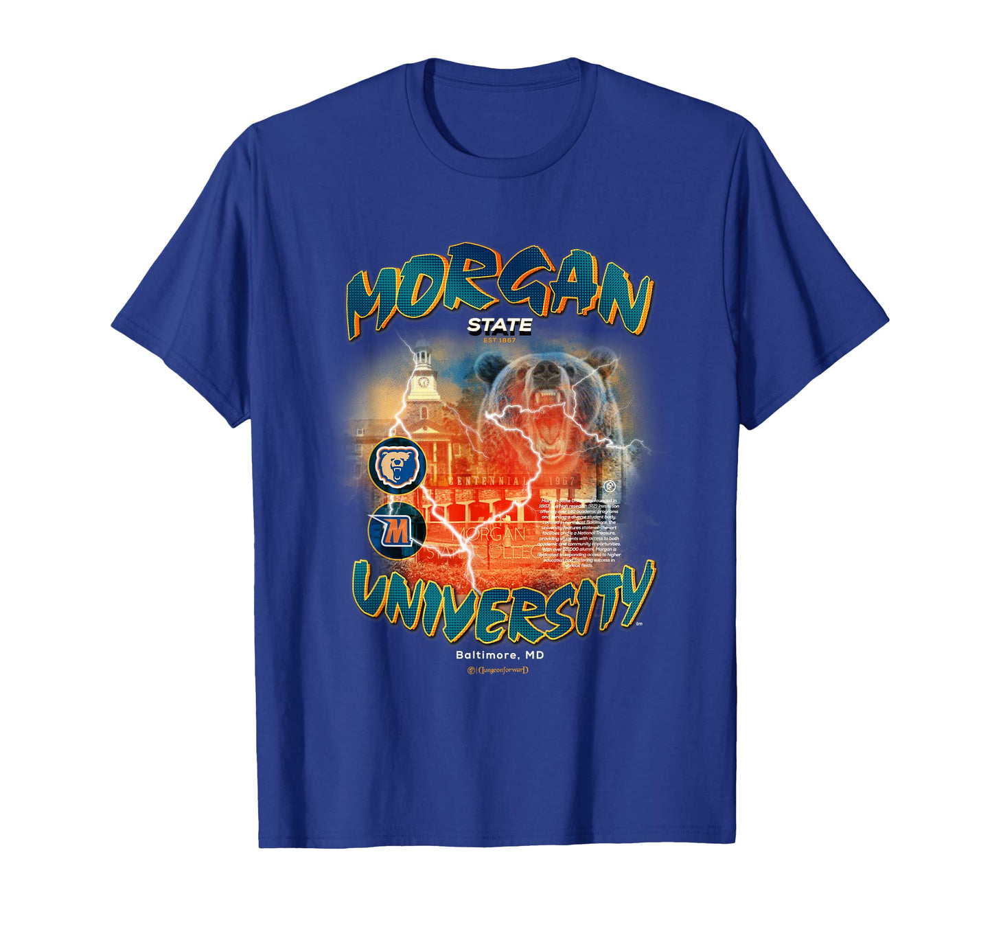 The Yard Essentials - Morgan State University - Bootleg T-Shirt