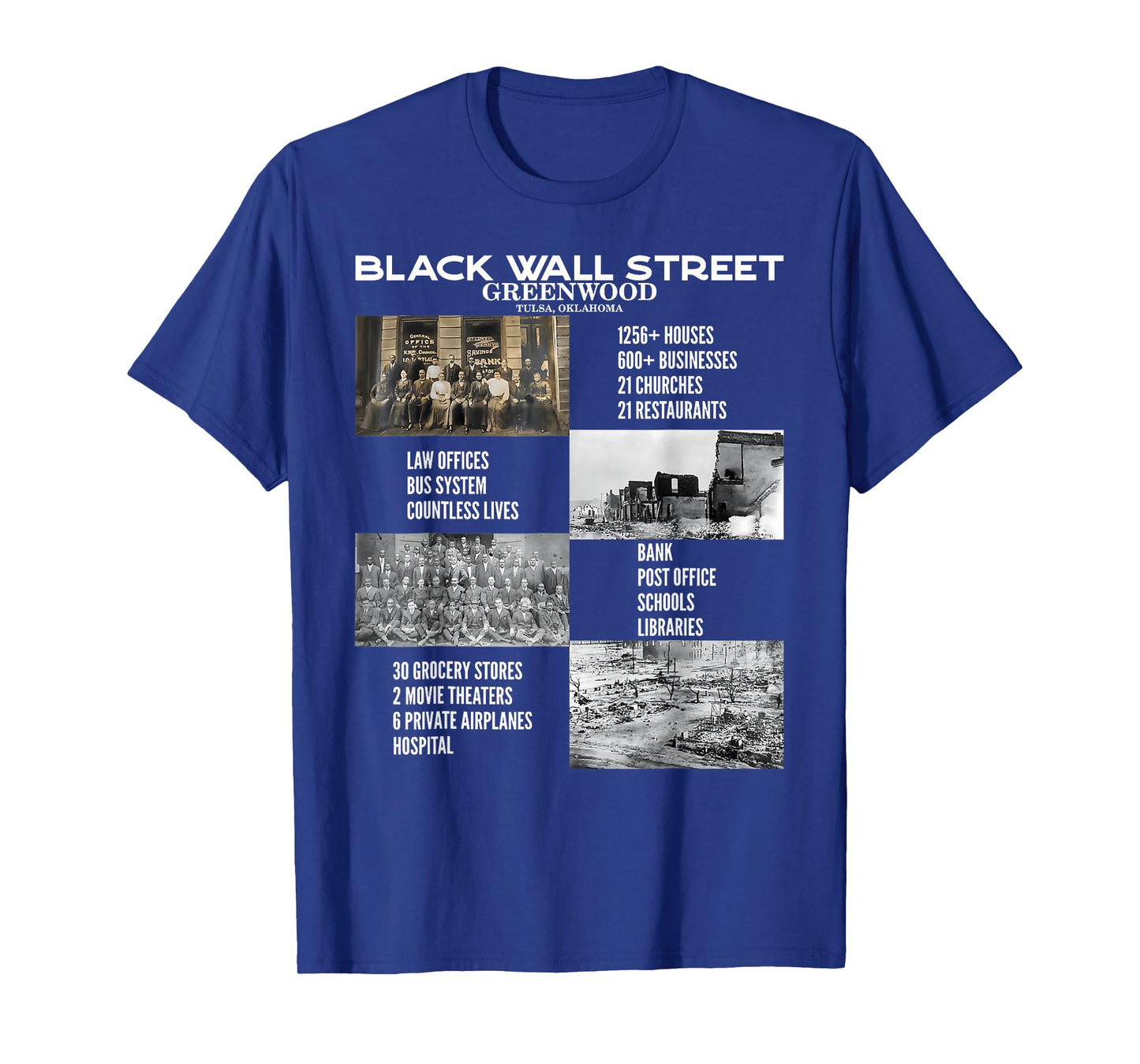 Vintage Black Business Black History Month Black Wall Street T-Shirt