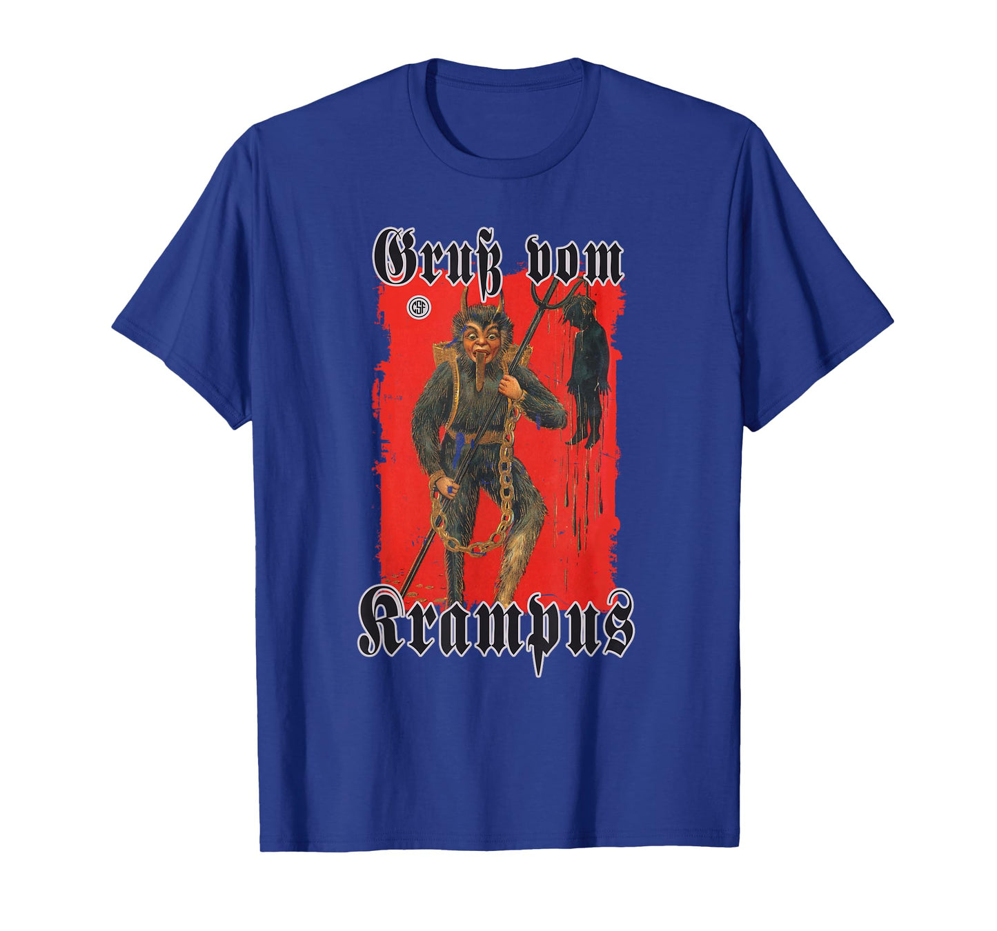 Greeting from Krampus Christmas Legend Figure T-Shirt