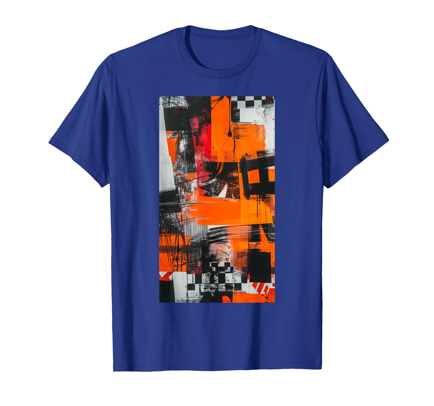 Graffiti Orange Abstract art Modern Colors T-Shirt