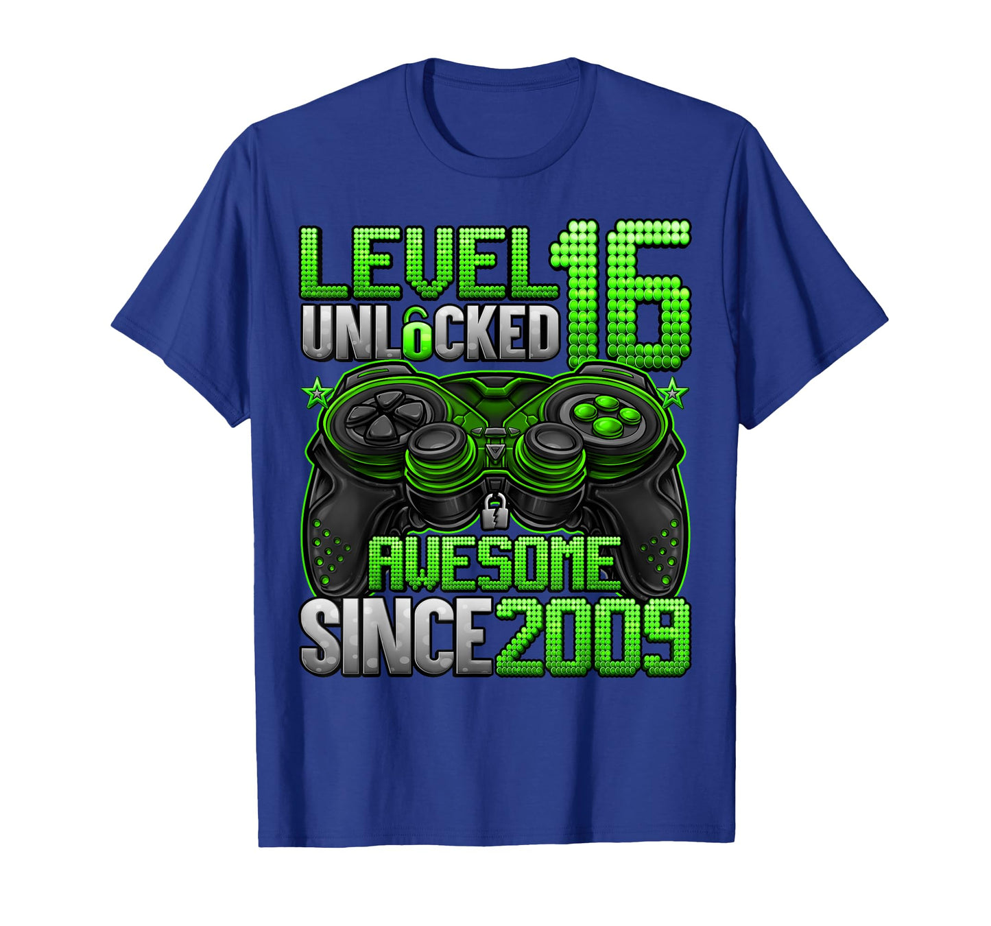 Level 16 Unlocked 16 Year Old Gifts Boys 16th Birthday Boy T-Shirt