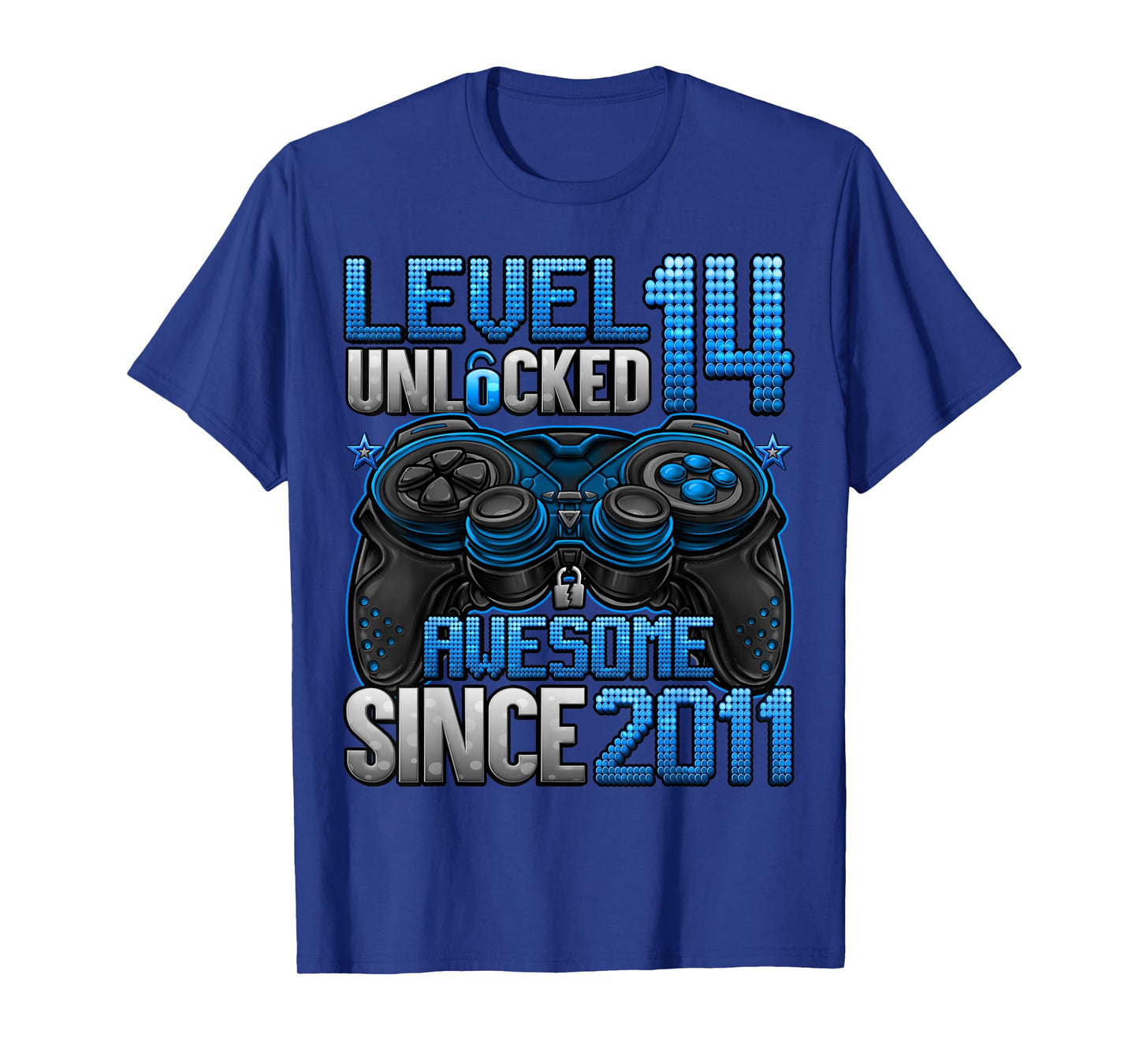 Level 14 Unlocked 14 Year Old Gifts Boys 14th Birthday Boy T-Shirt