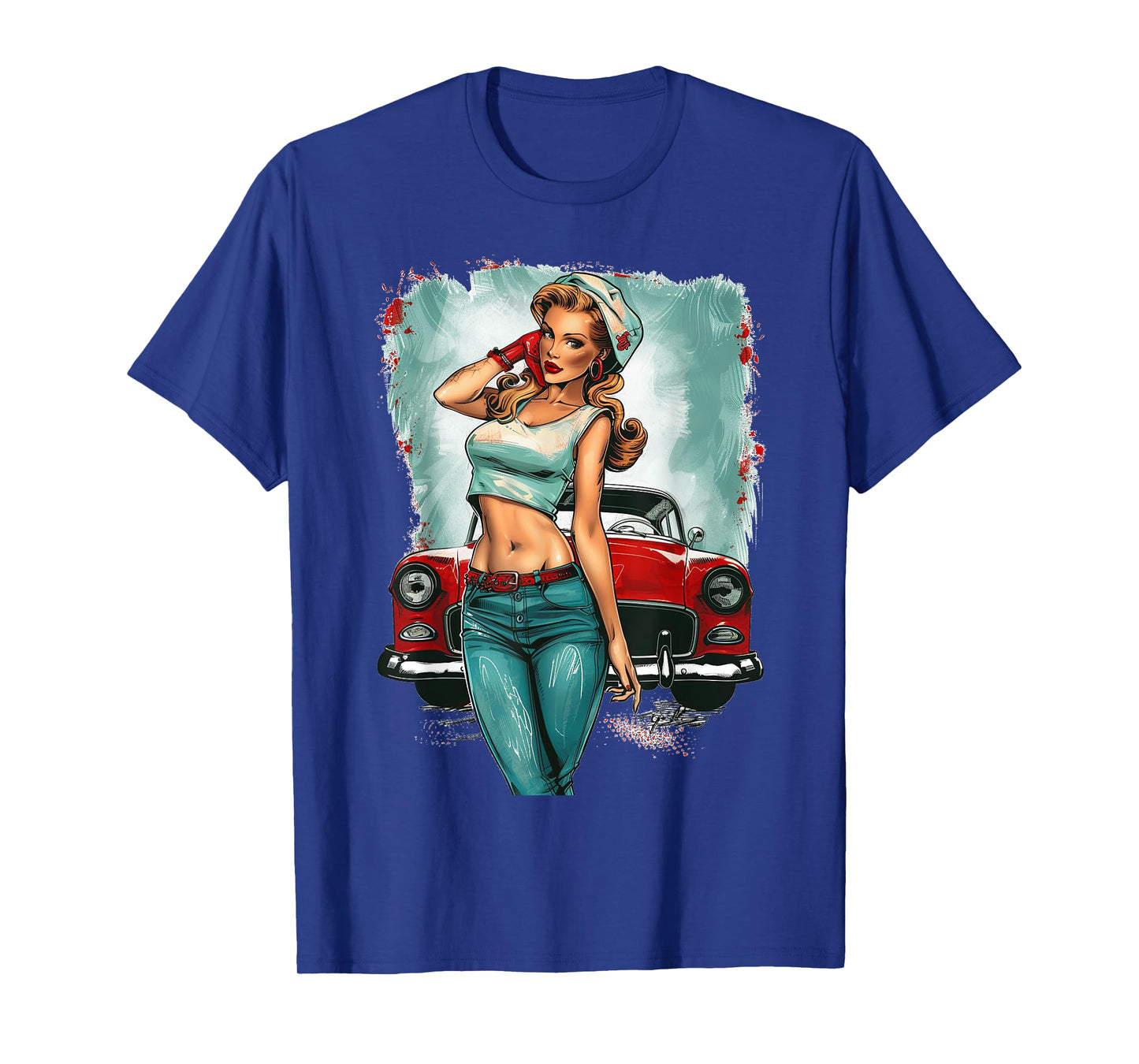 Pinup Girl Pin Up Vintage Retro girls T-Shirt