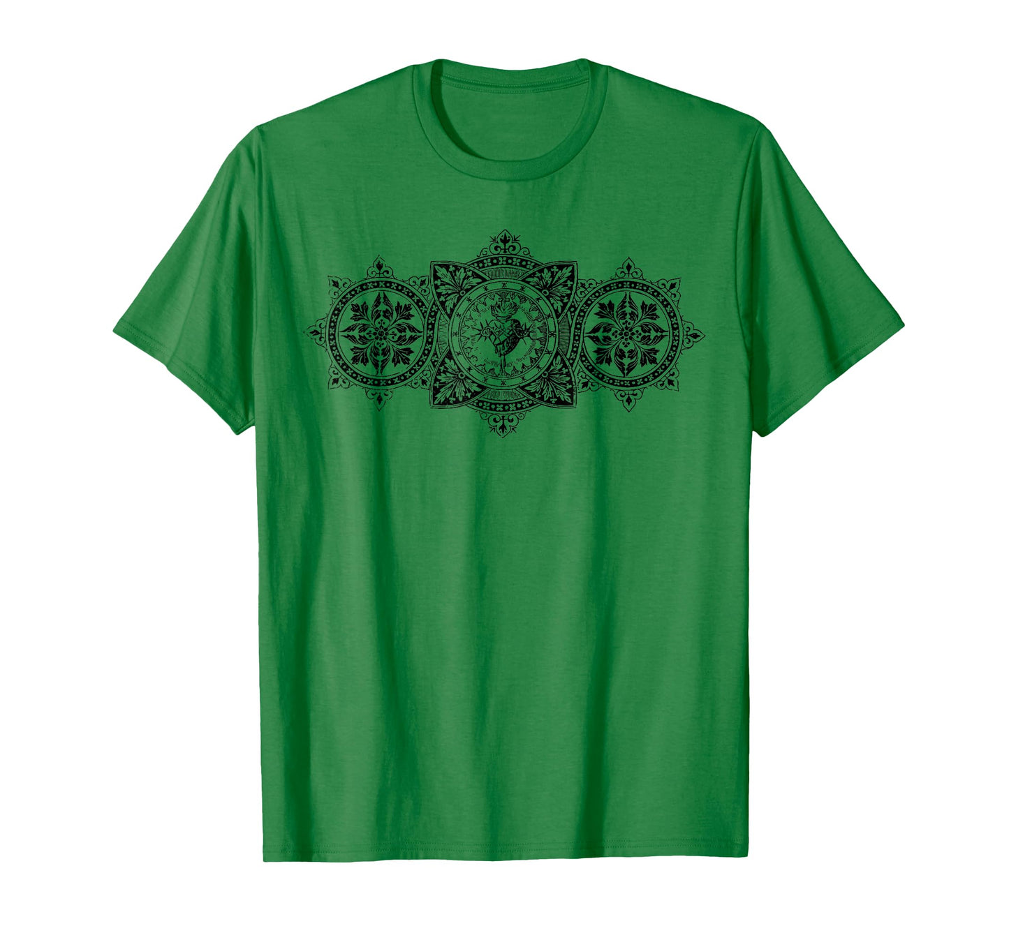 Vintage Sacred Heart of Jesus Symbol Traditional Catholic T-Shirt