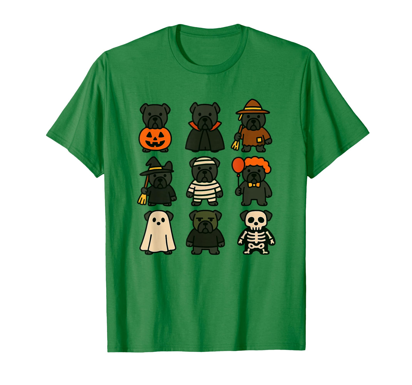 Cane Corso Halloween Costume Funny Scary Dog Ghost Witch T-Shirt