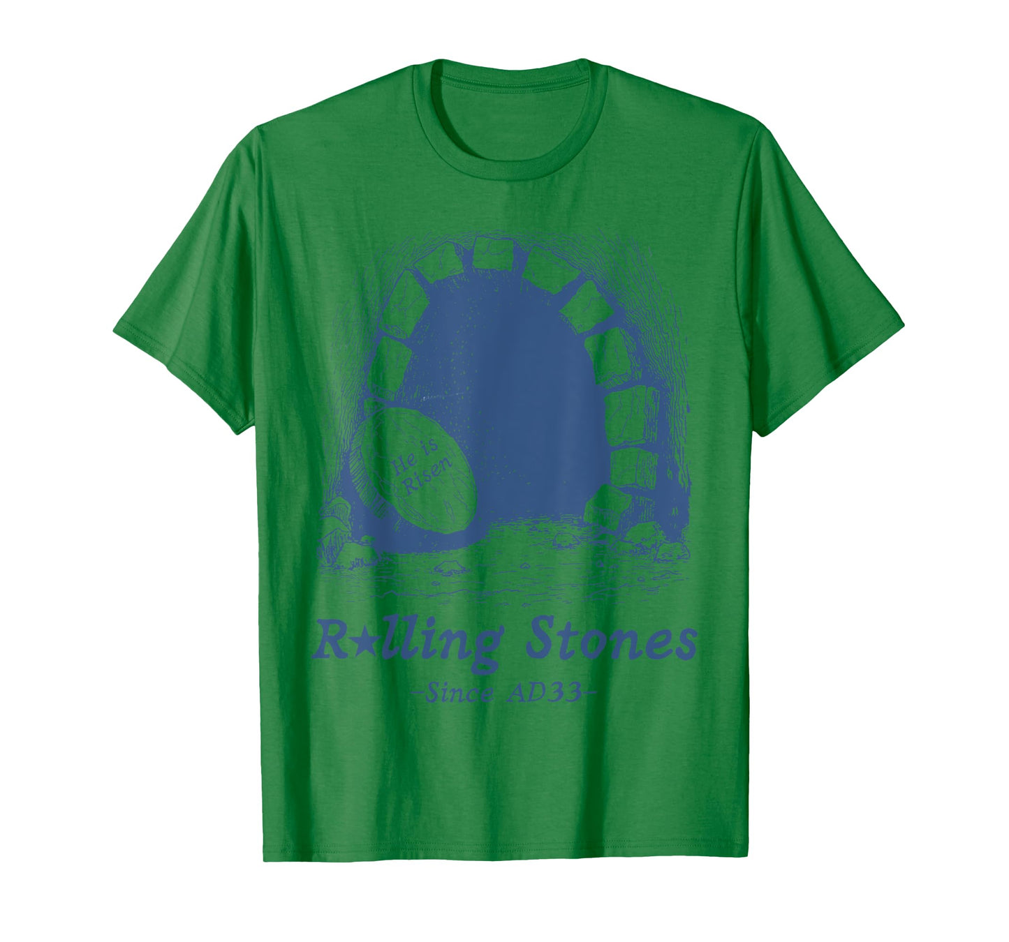 The Stone Was Rolled Away He Is Alive Retro Christian Easter T-Shirt