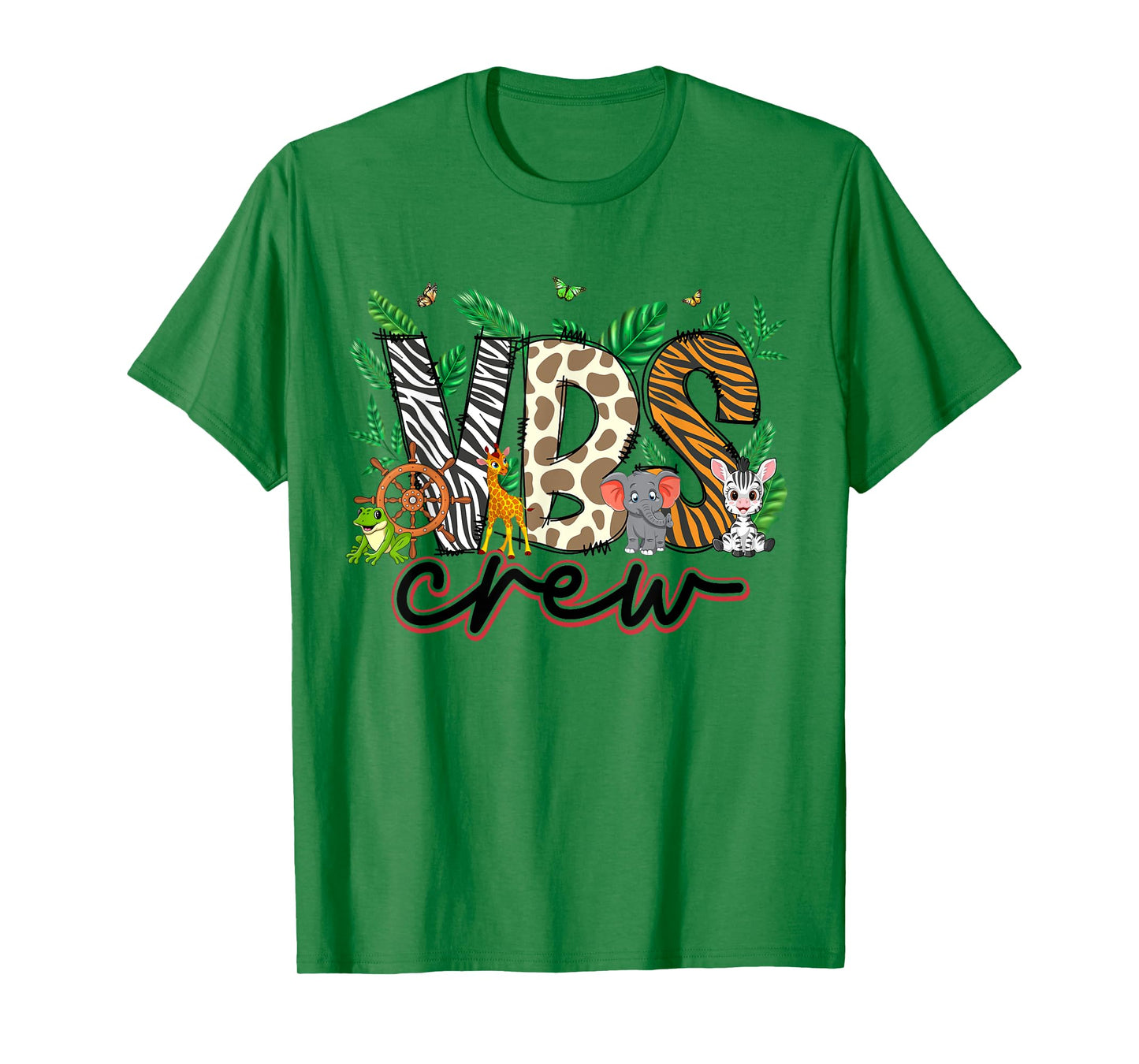 VBS Crew VBS 2024 Vacation Bible School Jungle Adventures T-Shirt