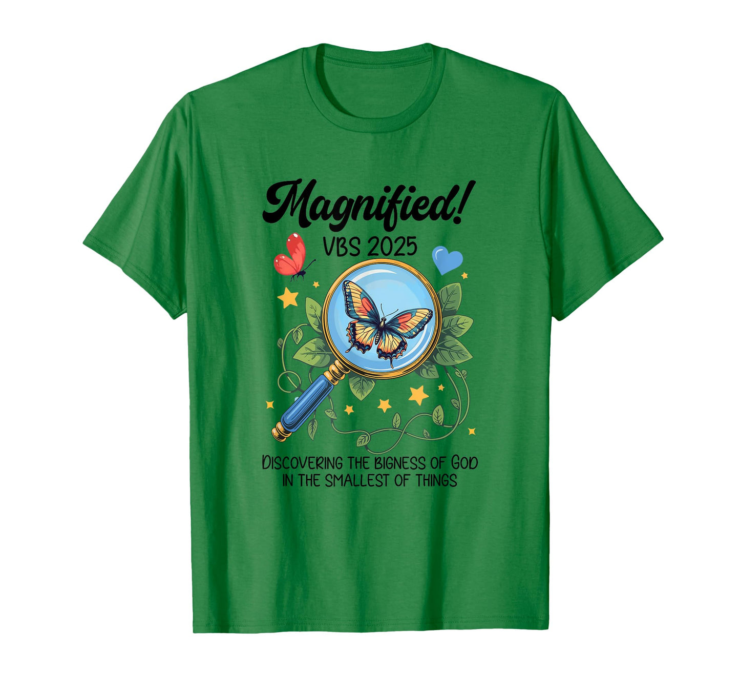 Magnified Vbs 2025 Butterfly Discovering The Bigness Of God T-Shirt