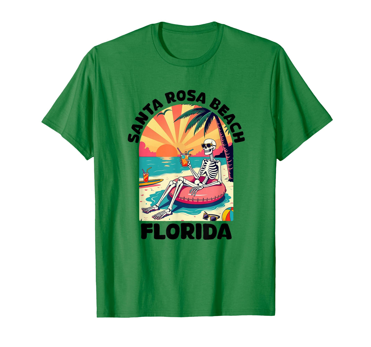 Santa Rosa Beach Florida Souvenir Walton County T-Shirt