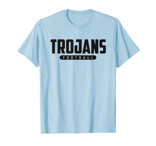 Green Sea Floyds Trojans Football T-Shirt