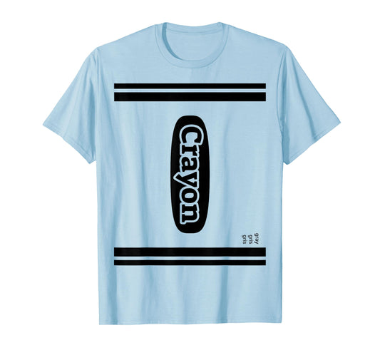 Crayon Gray Group Costume T-Shirt