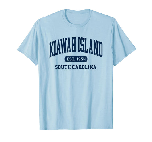 Kiawah Island South Carolina Retro Est 1954 Vintage Souvenir T-Shirt